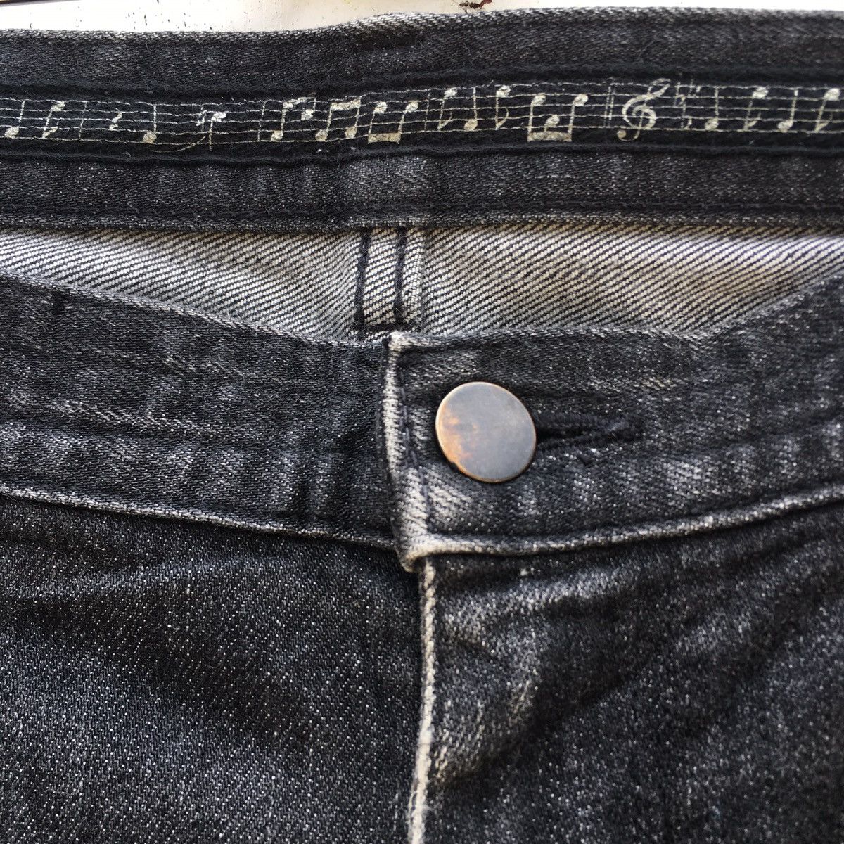 Number (N)ine Rare Number (N)ine Torn Style Skinny/Tapered Jeans Size US 31 - 7 Thumbnail