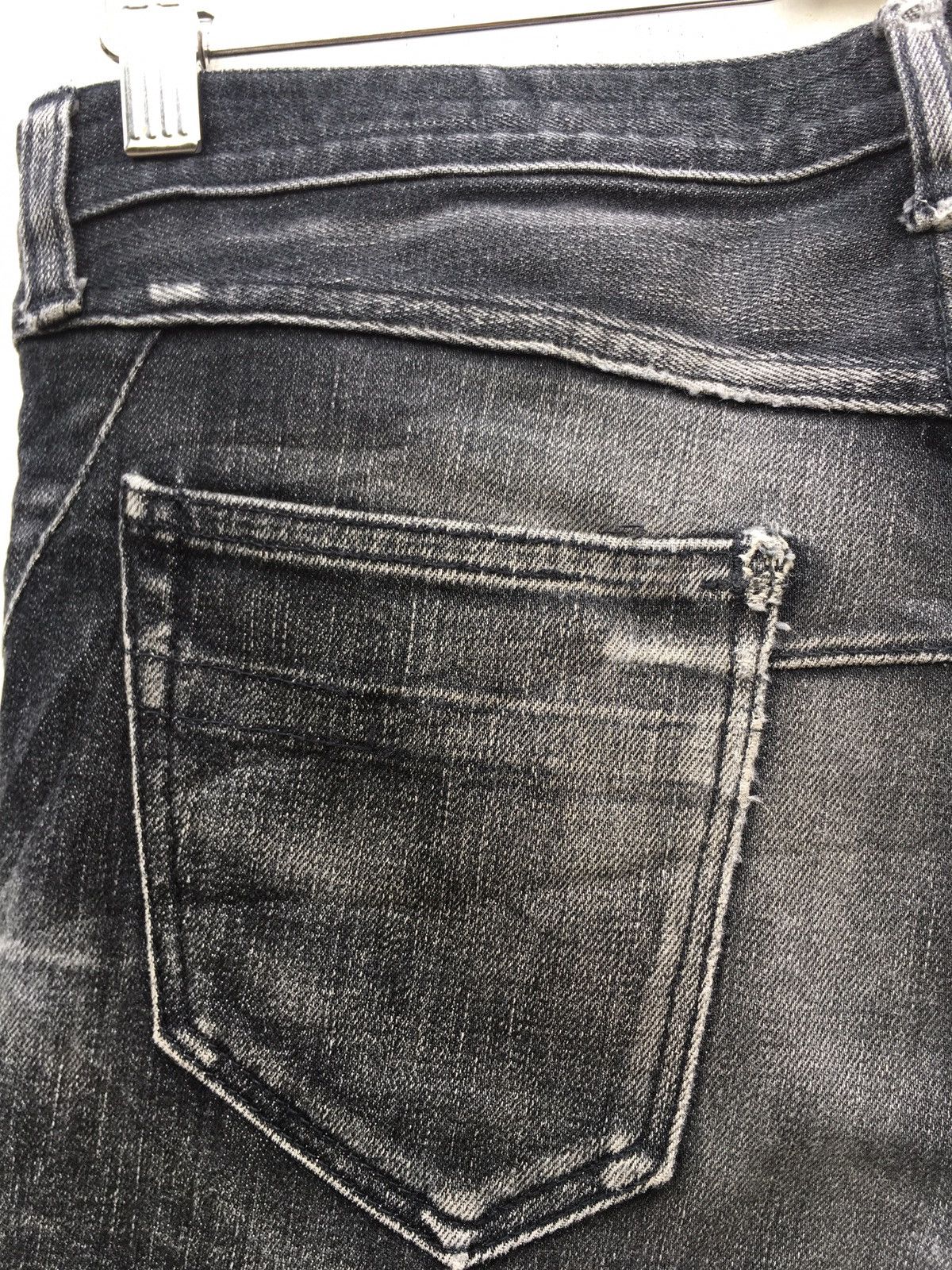Number (N)ine Rare Number (N)ine Torn Style Skinny/Tapered Jeans Size US 31 - 18 Thumbnail