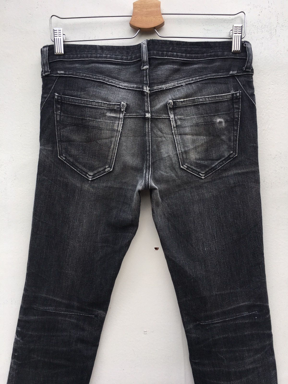 Number (N)ine Rare Number (N)ine Torn Style Skinny/Tapered Jeans Size US 31 - 15 Thumbnail