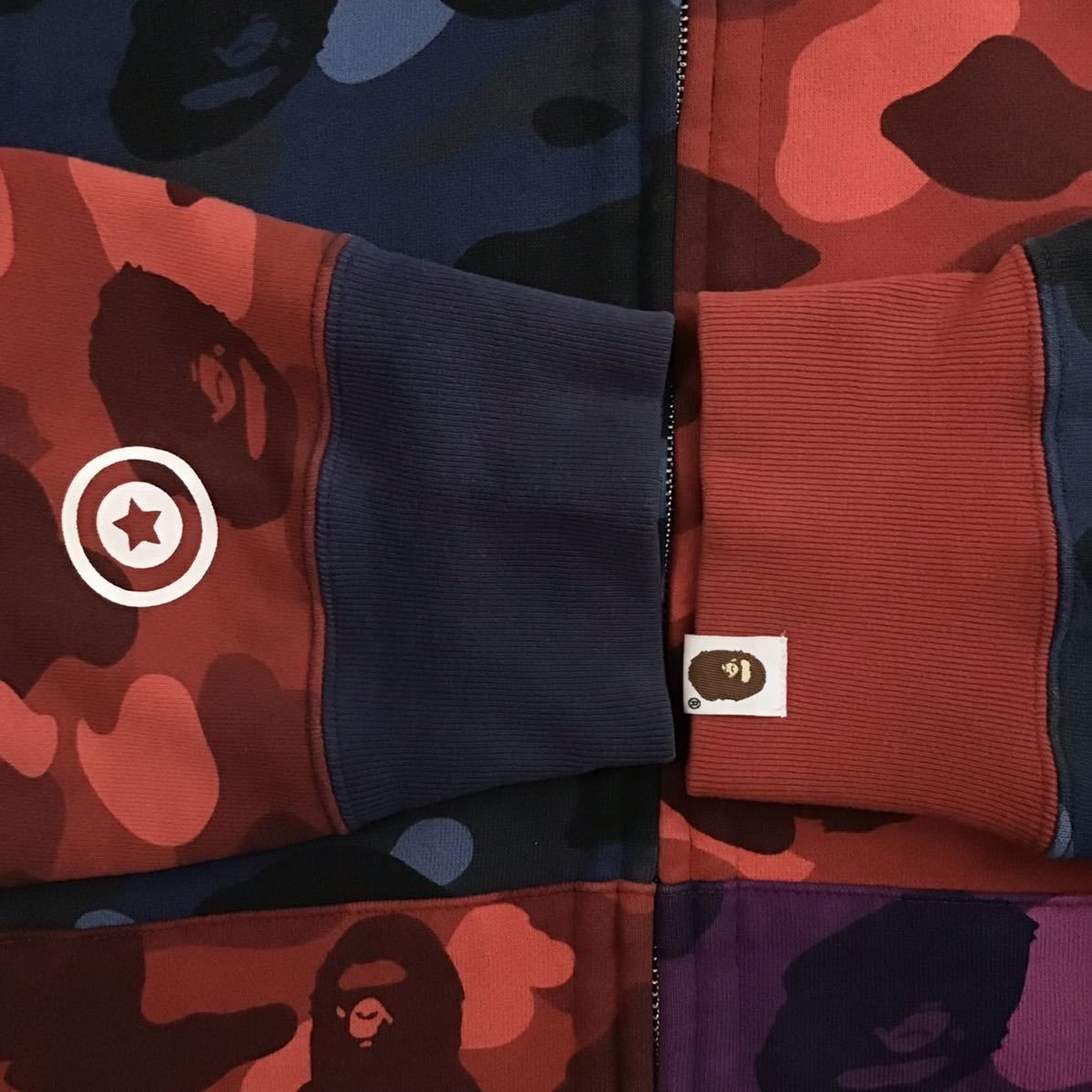 Bape BAPE Double shark full zip hoodie crazy camo a bathing ape Size US XXL / EU 58 / 5 - 6 Thumbnail