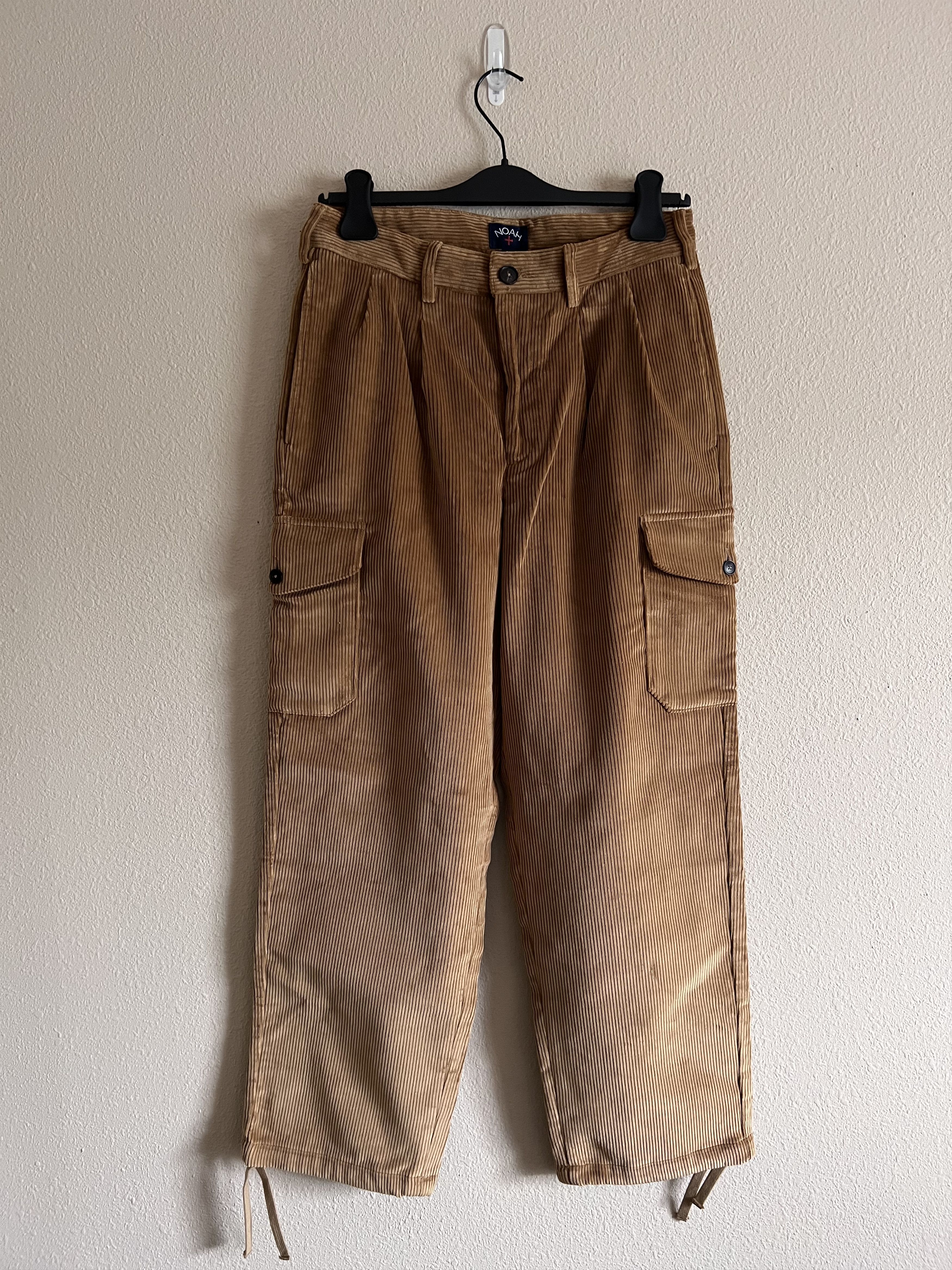 image of Barbour Corduroy Cargo Pants in Fawn, Men's (Size 30)