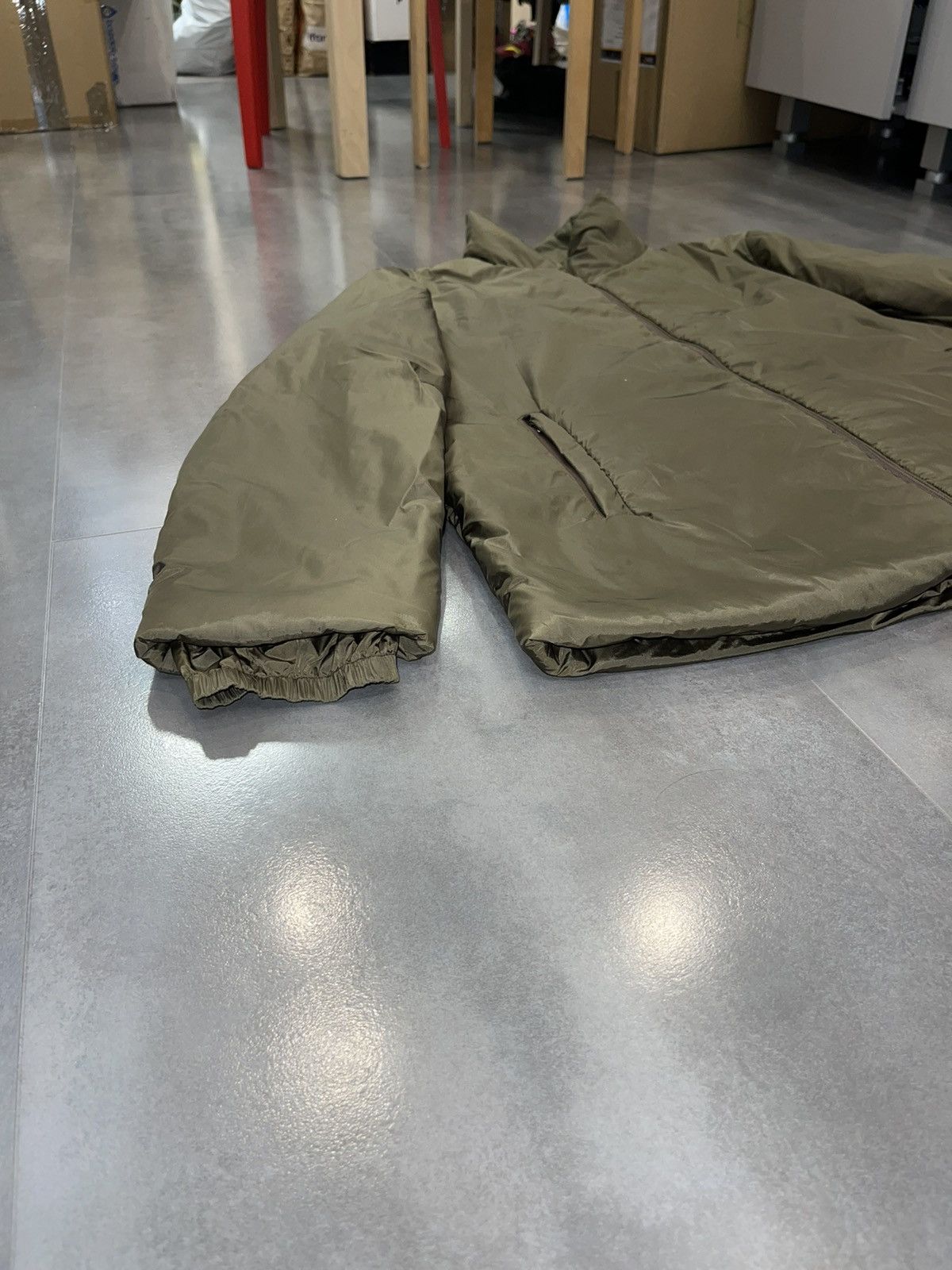 Prada Archive Prada Red Tab Swamp Green Technical Light Jacket Size US L / EU 52-54 / 3 - 6 Thumbnail
