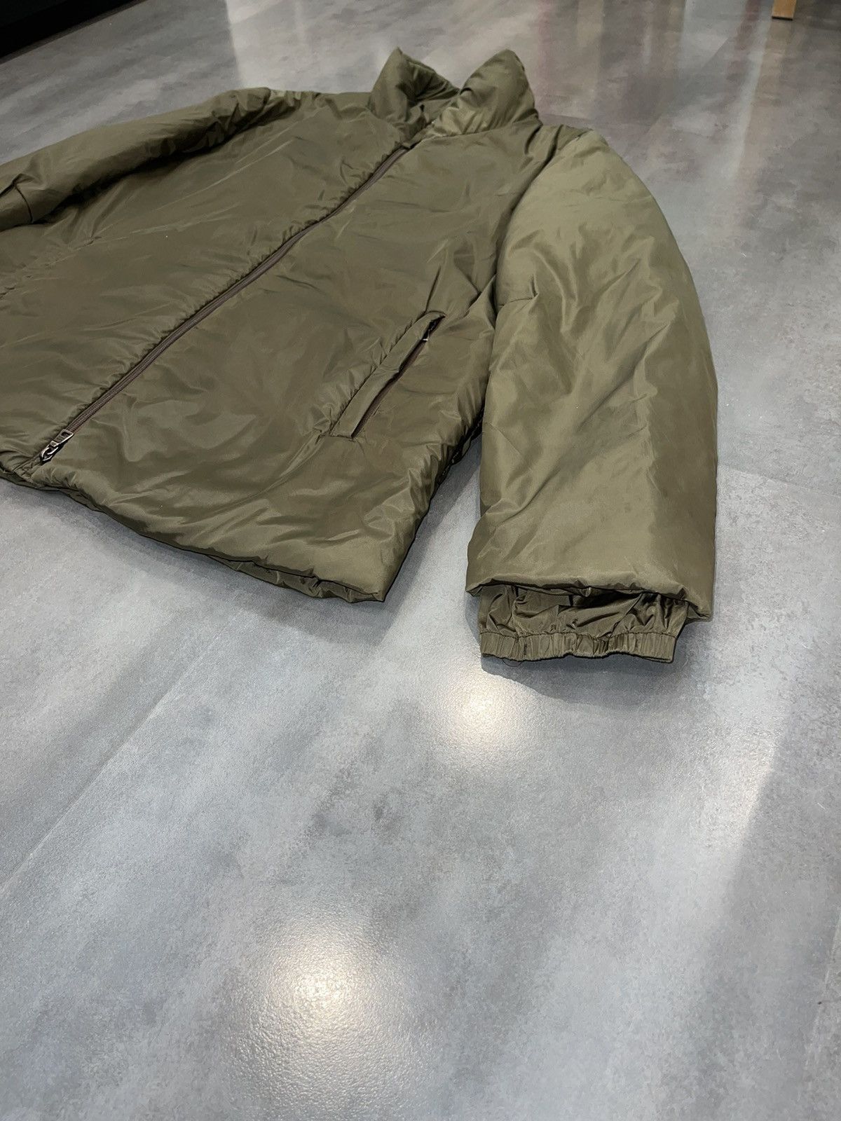 Prada Archive Prada Red Tab Swamp Green Technical Light Jacket Size US L / EU 52-54 / 3 - 5 Thumbnail