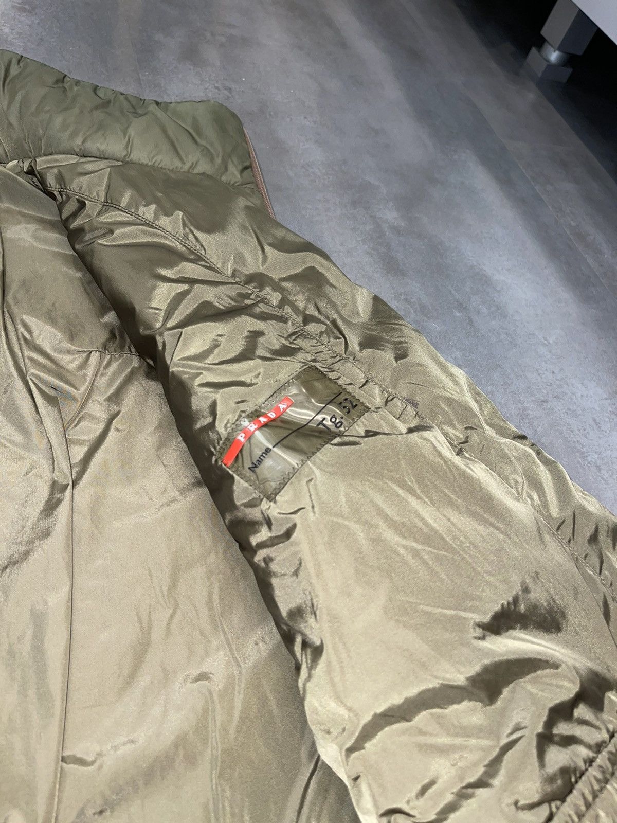 Prada Archive Prada Red Tab Swamp Green Technical Light Jacket Size US L / EU 52-54 / 3 - 21 Thumbnail