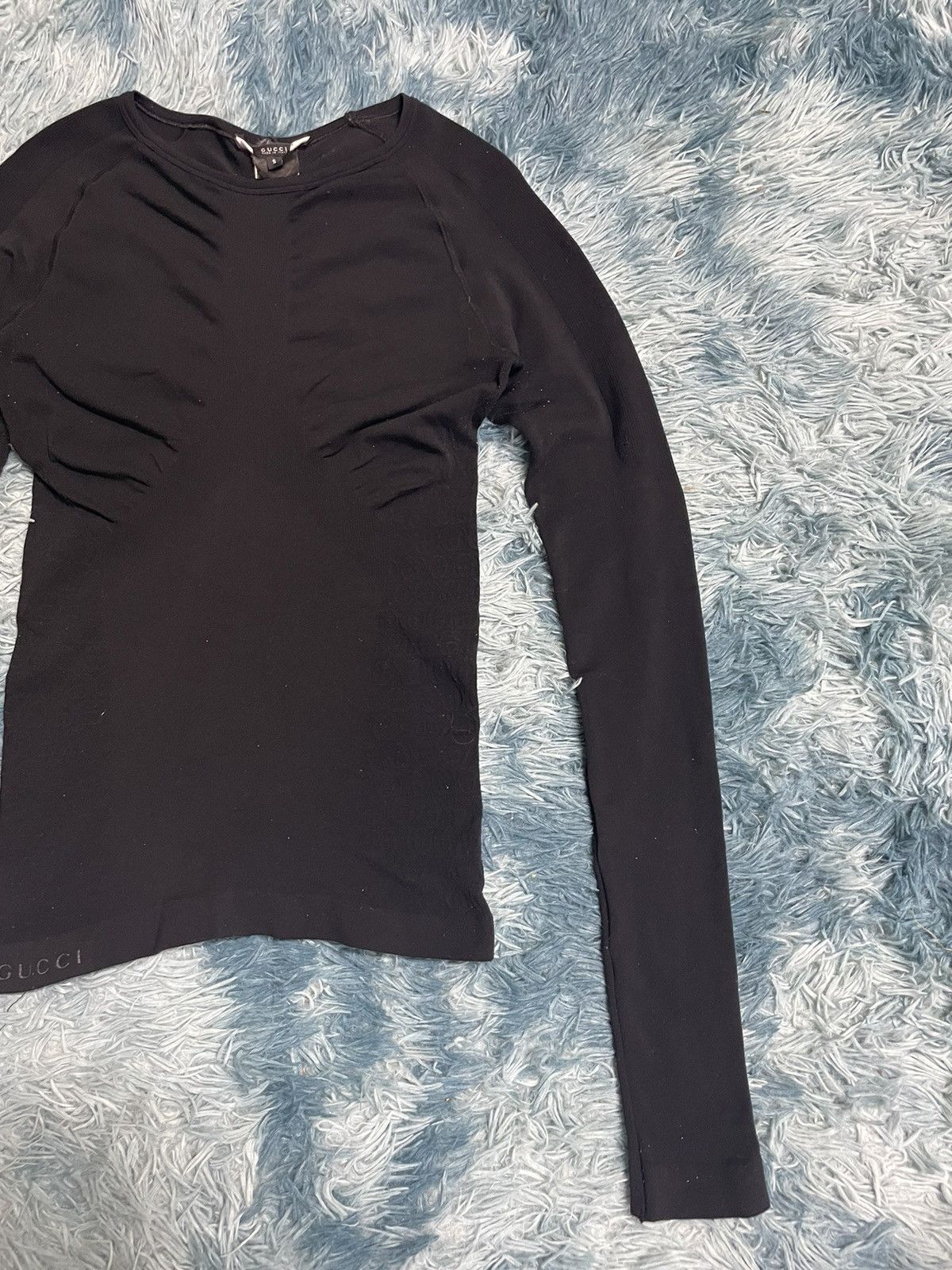 Gucci × Vintage Gucci Tank Top Long Sleeve Size S / US 4 / IT 40 - 4 Thumbnail