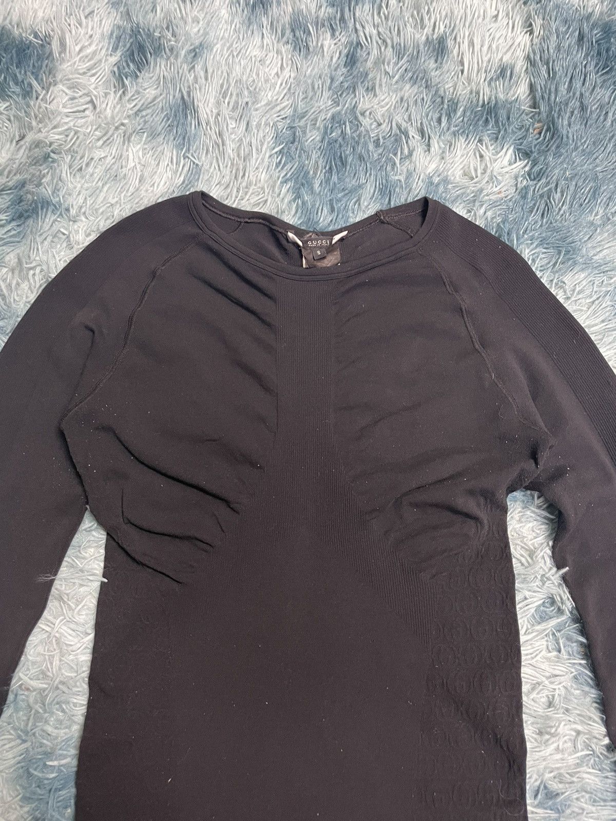 Gucci × Vintage Gucci Tank Top Long Sleeve Size S / US 4 / IT 40 - 6 Thumbnail