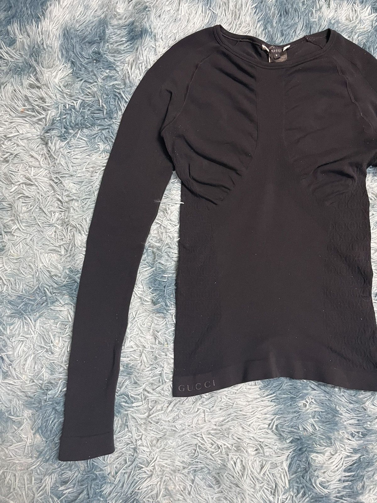 Gucci × Vintage Gucci Tank Top Long Sleeve Size S / US 4 / IT 40 - 3 Thumbnail
