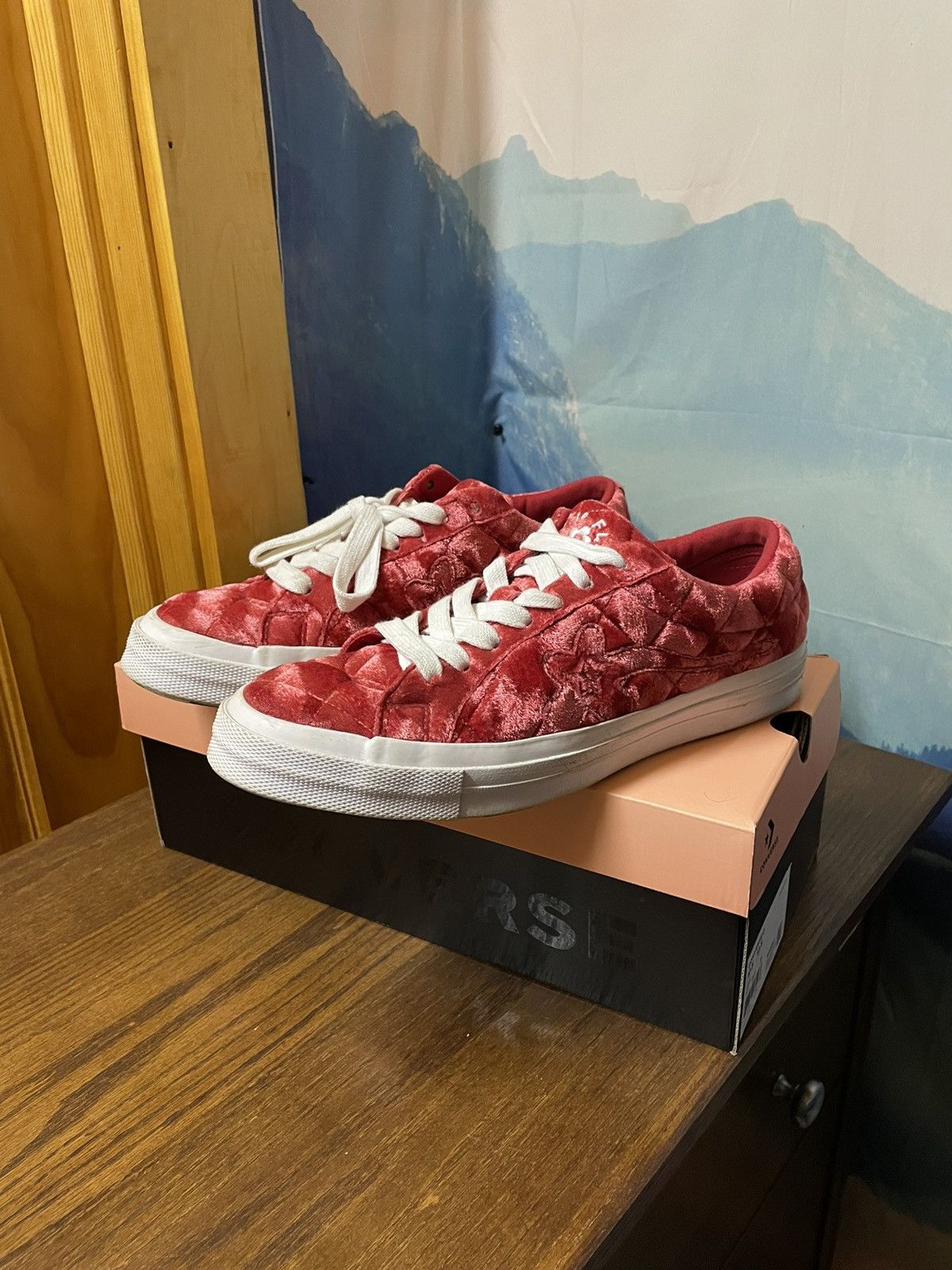 Golf Le Fleur Velvet Red Grailed