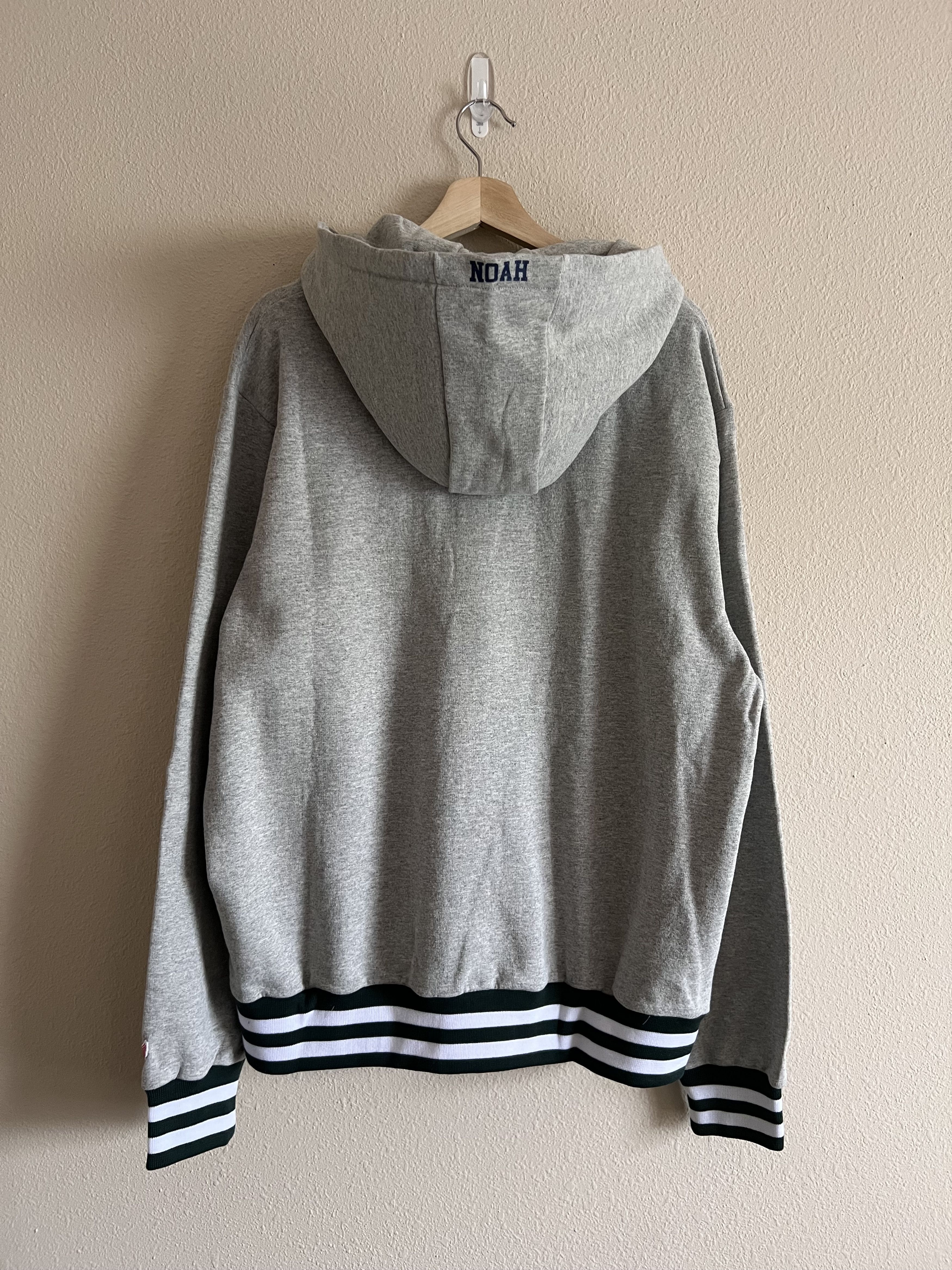 Noah Noah NY Track Hoodie in Heather Grey Size US XXL / EU 58 / 5 - 5 Thumbnail
