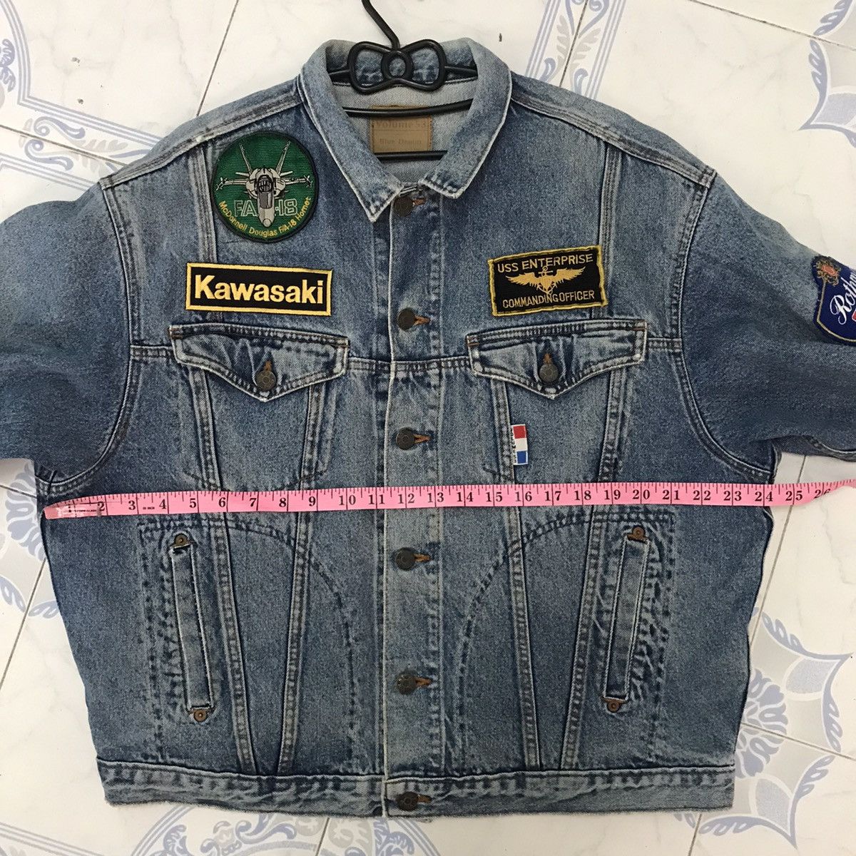 Vintage Vintage Cloth Volume 53 Blue Denim Jacket Size US M / EU 48-50 / 2 - 22 Thumbnail