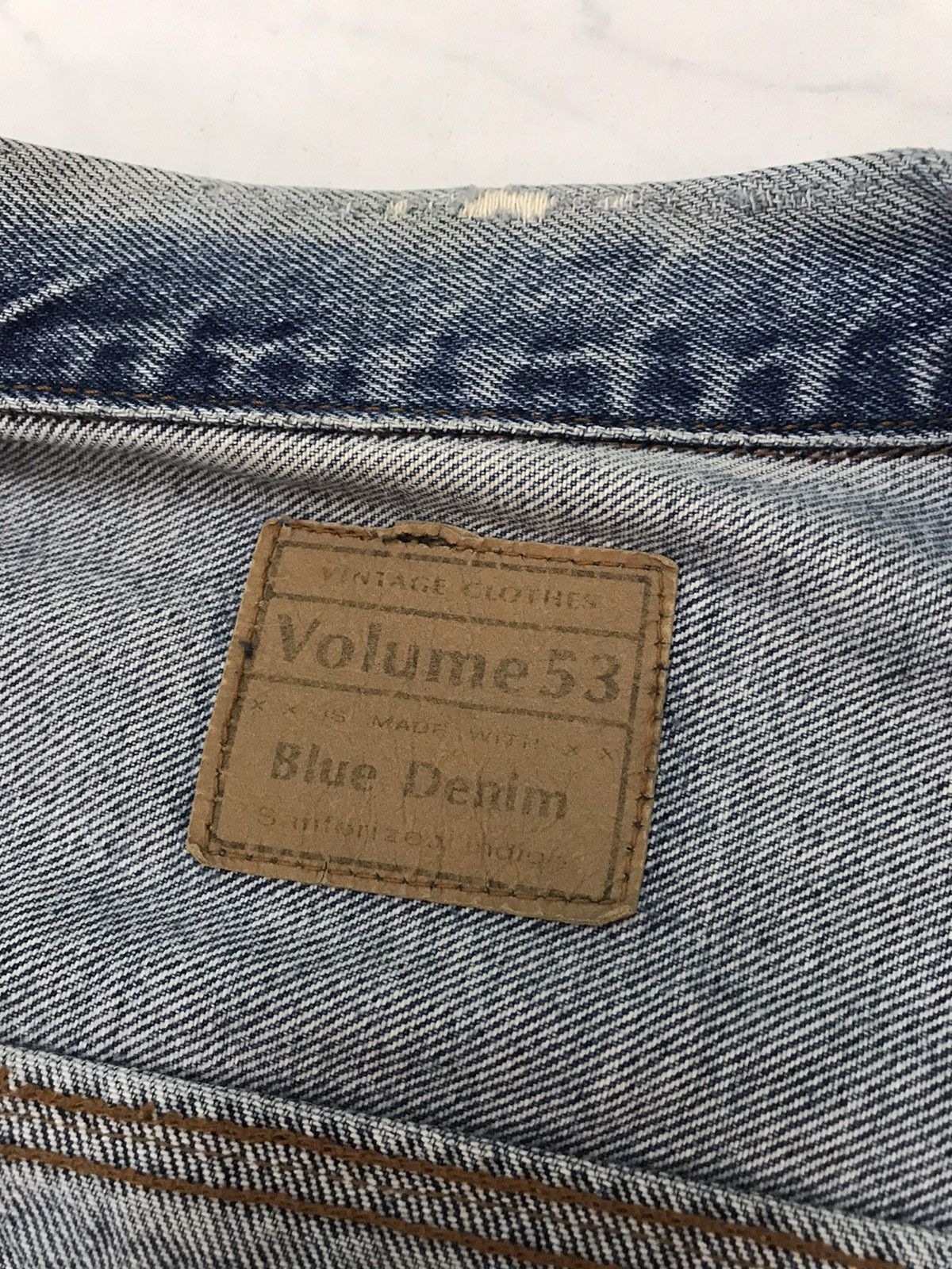 Vintage Vintage Cloth Volume 53 Blue Denim Jacket Size US M / EU 48-50 / 2 - 19 Thumbnail