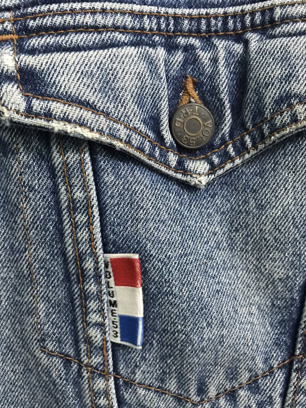 Vintage Vintage Cloth Volume 53 Blue Denim Jacket Size US M / EU 48-50 / 2 - 11 Thumbnail