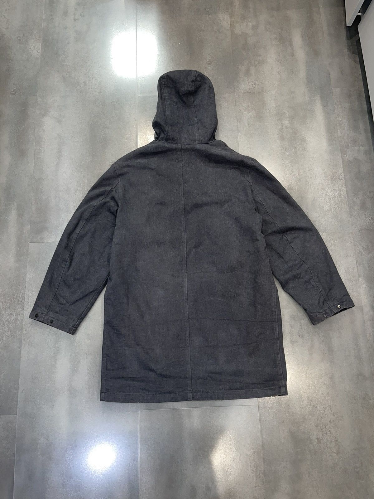 Dolce & Gabbana Archive Dolce & Gabbana Shearling Washed Grey Long Jacket Size US L / EU 52-54 / 3 - 8 Thumbnail