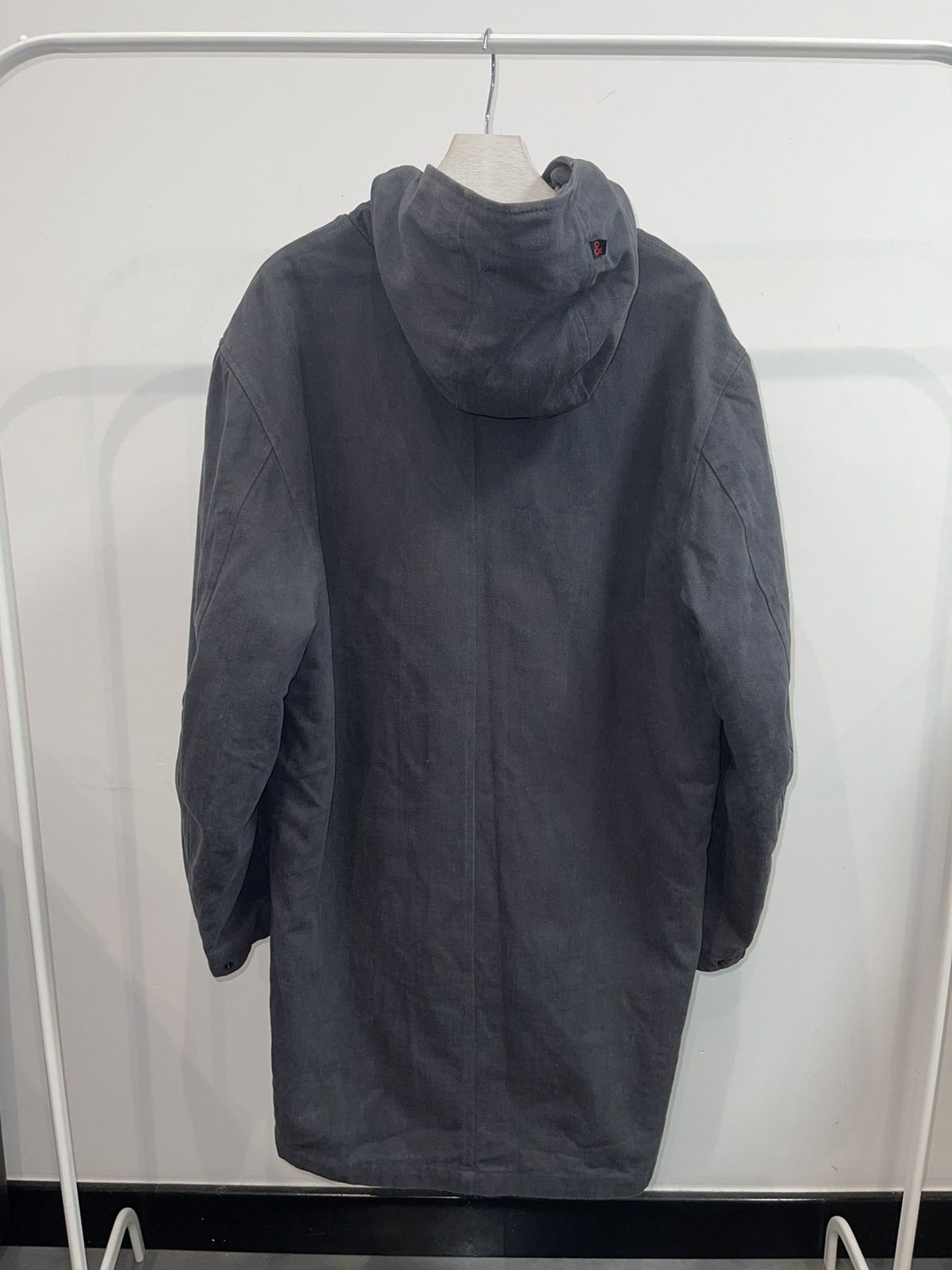 Dolce & Gabbana Archive Dolce & Gabbana Shearling Washed Grey Long Jacket Size US L / EU 52-54 / 3 - 17 Thumbnail