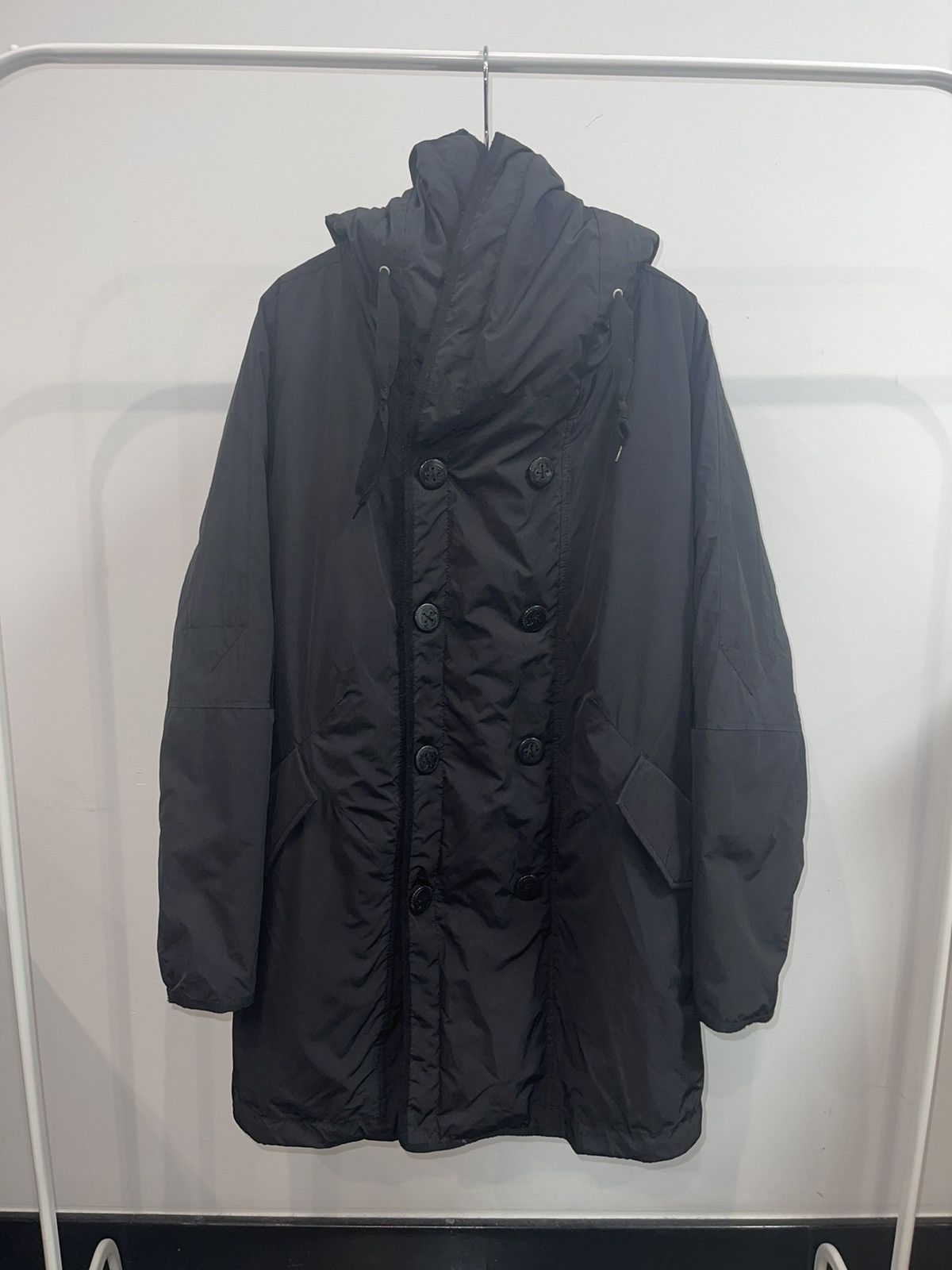 Marithe + Francois Girbaud Marithe Francois Girbaud Assymetrical Technical Down Parka Size US M / EU 48-50 / 2 - 2 Thumbnail