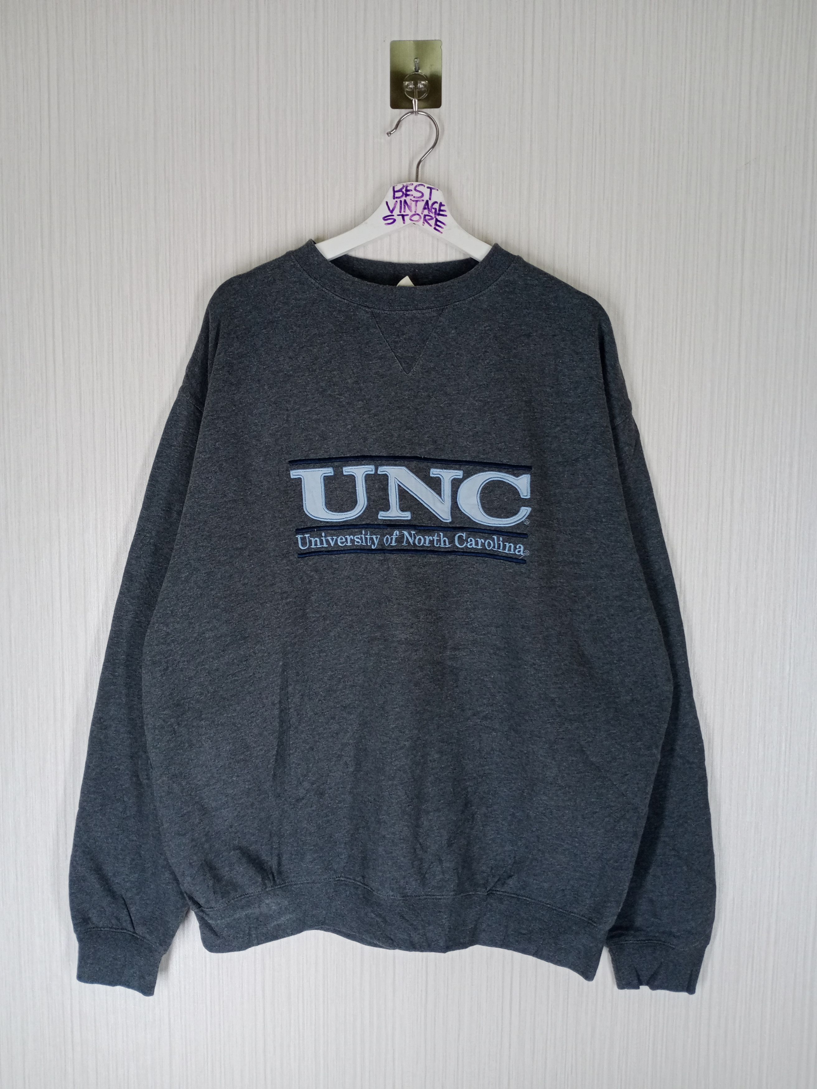 Vintage Vintage UNC University of North Carolina Sweatshirt Size US XL / EU 56 / 4 - 1 Thumbnail