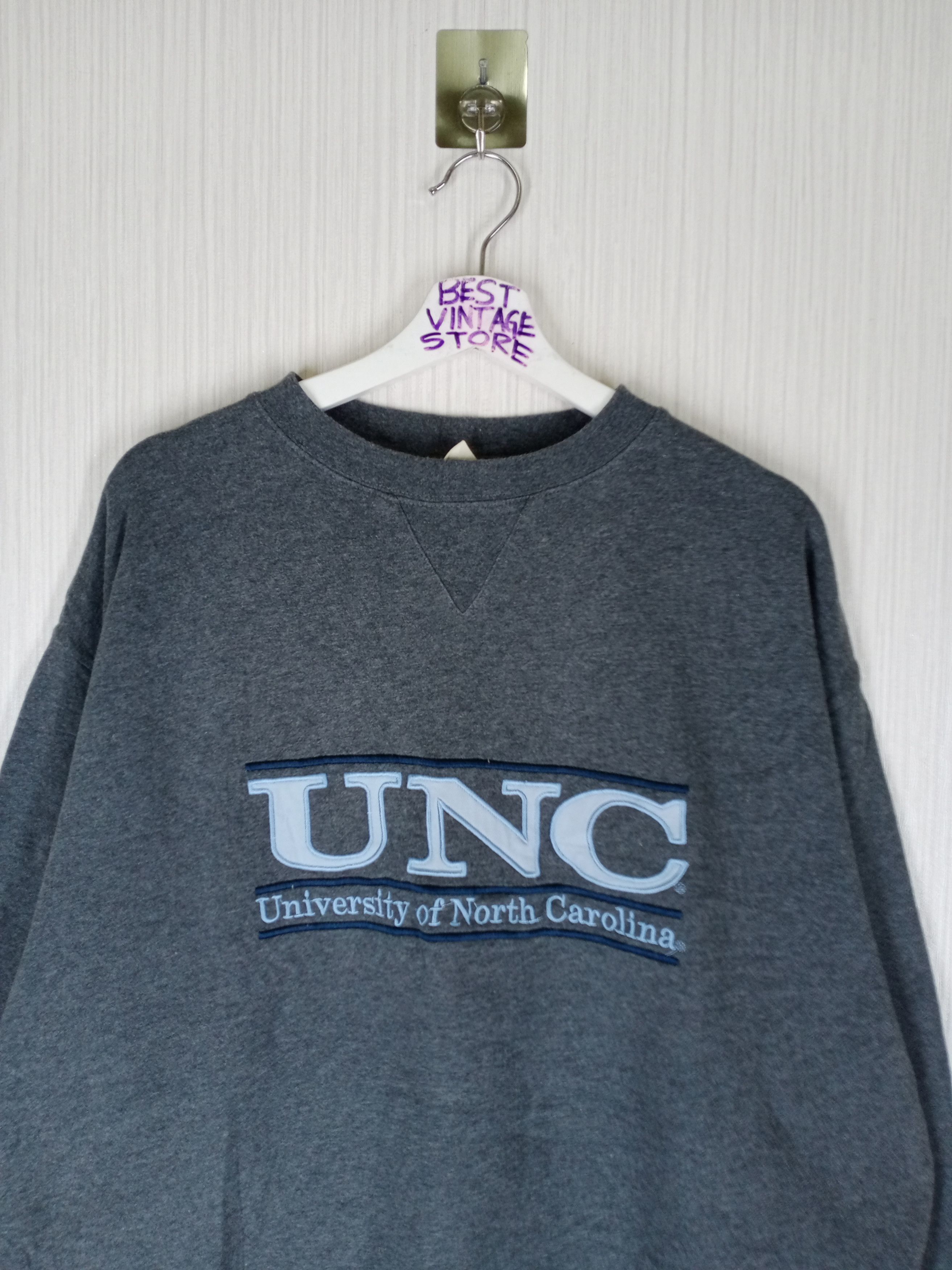 Vintage Vintage UNC University of North Carolina Sweatshirt Size US XL / EU 56 / 4 - 3 Thumbnail
