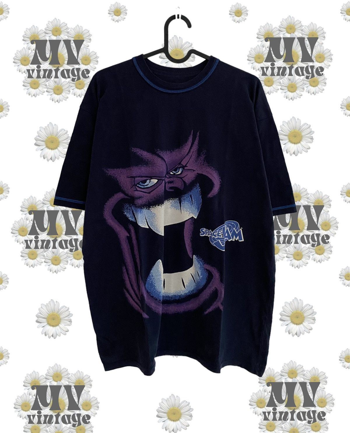 Cartoon Network × Vintage Space Jam 90s vintage movie monster Jordan cartoon street Size US L / EU 52-54 / 3 - 1 Thumbnail