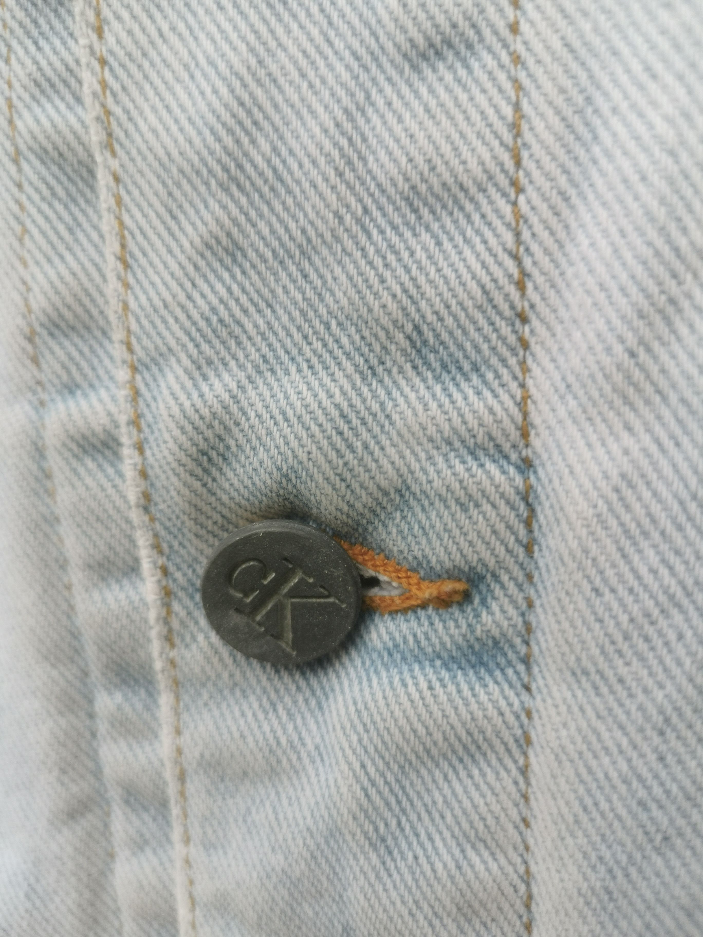 Calvin Klein × Vintage Vintage Calvin Klein Denim Jacket Made in USA Size US M / EU 48-50 / 2 - 5 Thumbnail
