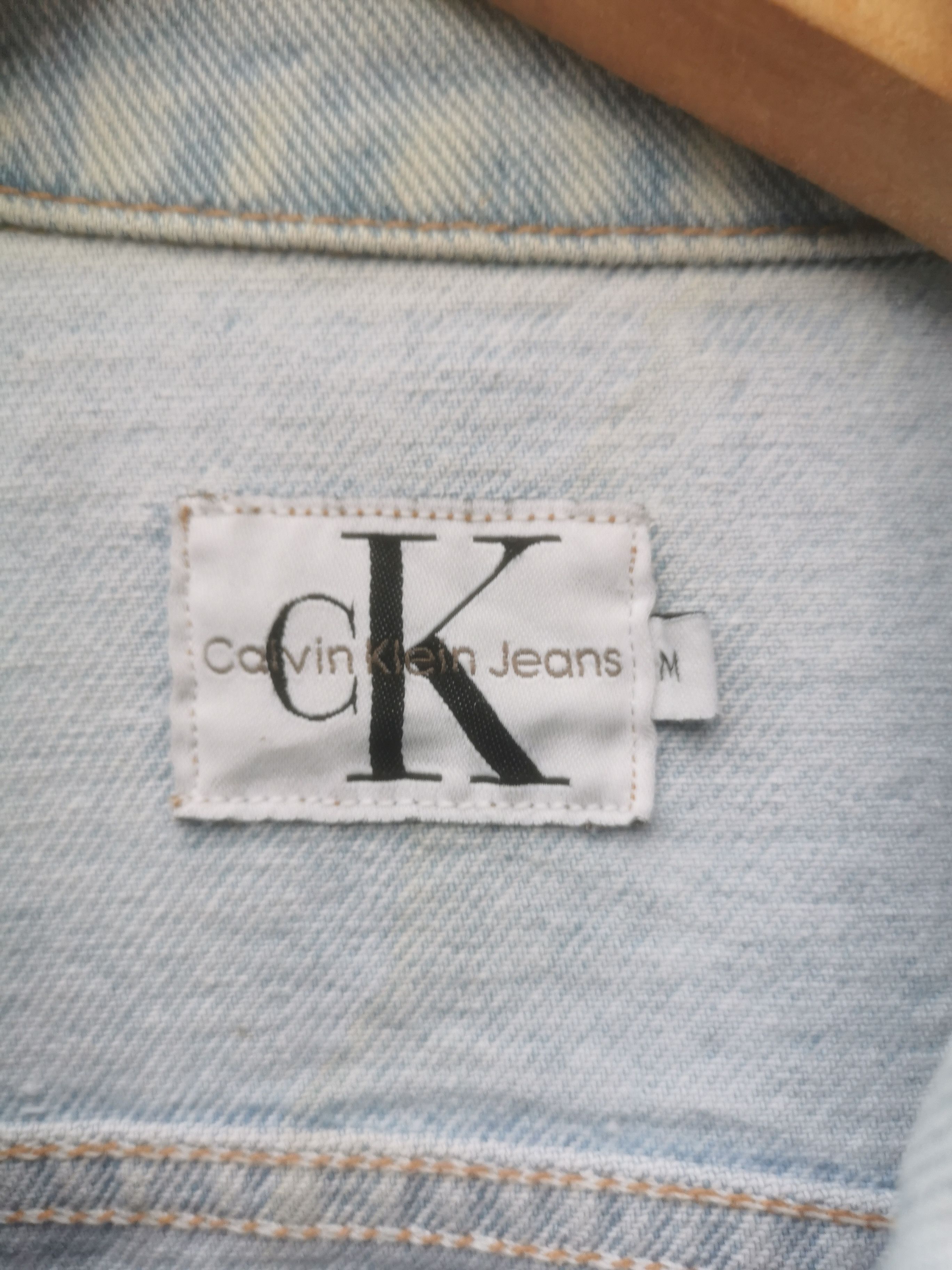 Calvin Klein × Vintage Vintage Calvin Klein Denim Jacket Made in USA Size US M / EU 48-50 / 2 - 10 Thumbnail