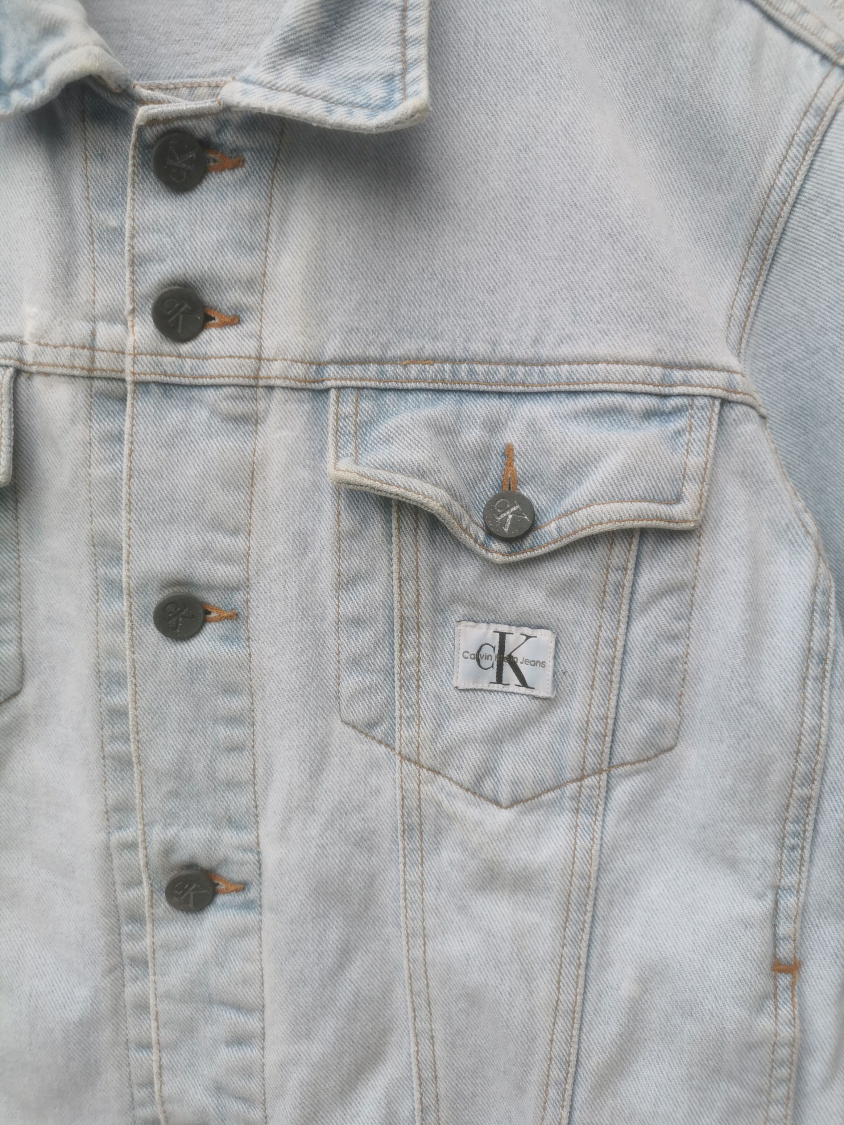 Calvin Klein × Vintage Vintage Calvin Klein Denim Jacket Made in USA Size US M / EU 48-50 / 2 - 4 Thumbnail