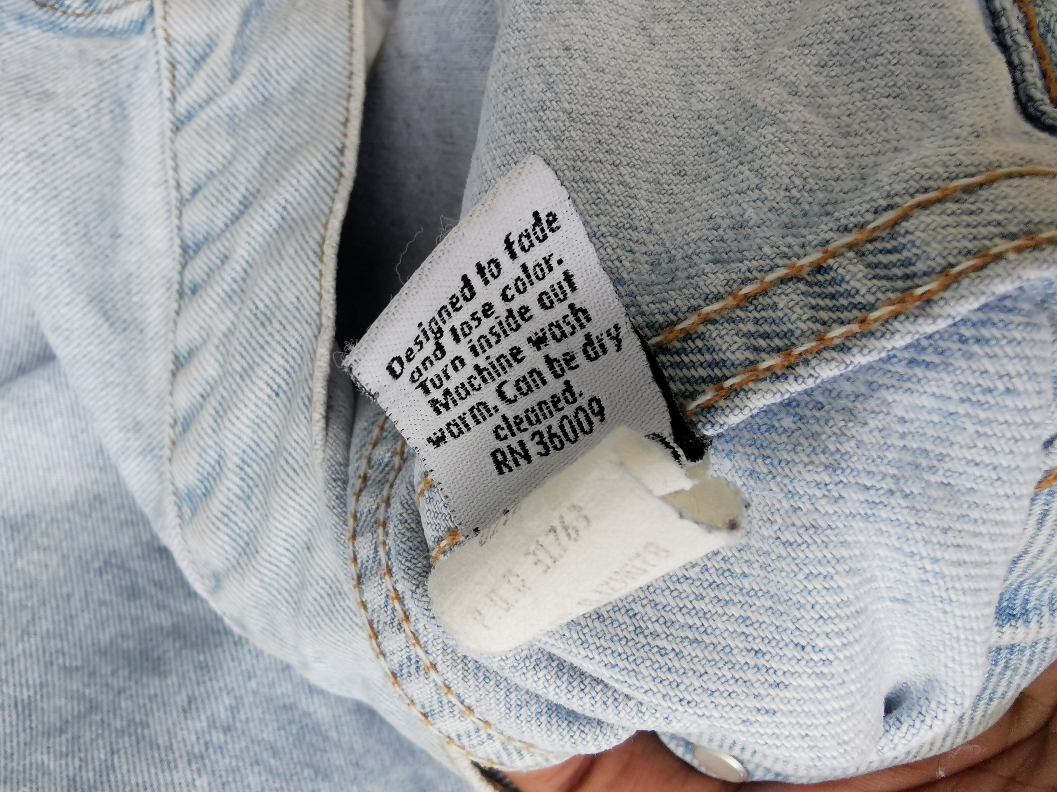 Calvin Klein × Vintage Vintage Calvin Klein Denim Jacket Made in USA Size US M / EU 48-50 / 2 - 12 Thumbnail