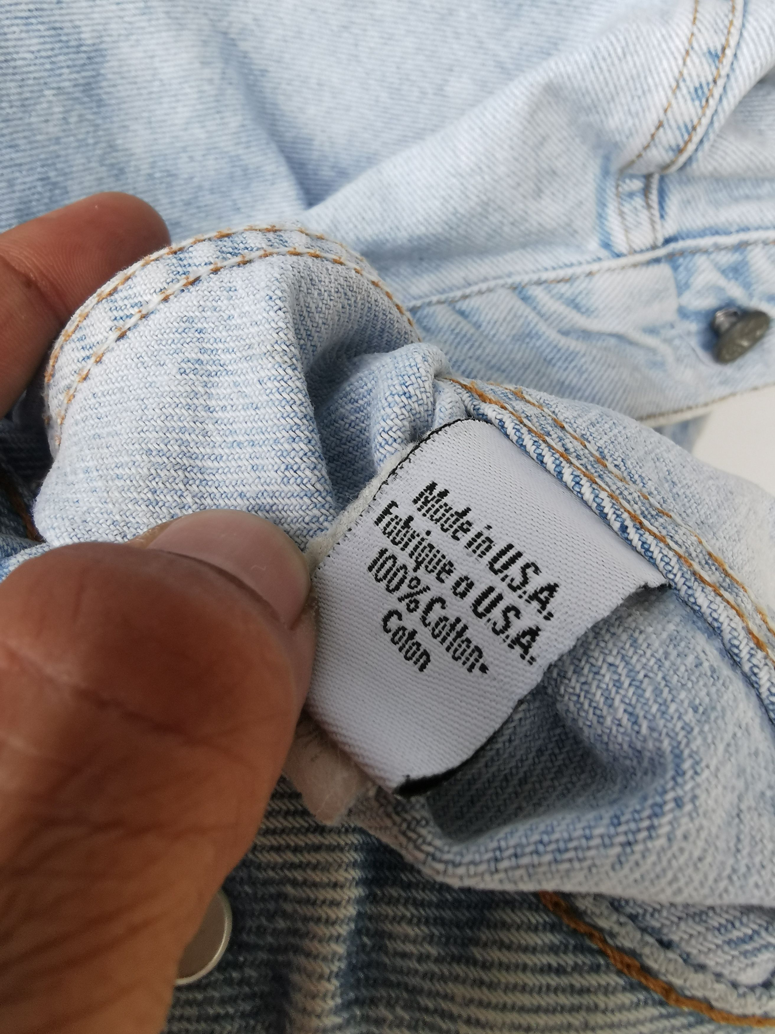 Calvin Klein × Vintage Vintage Calvin Klein Denim Jacket Made in USA Size US M / EU 48-50 / 2 - 11 Thumbnail