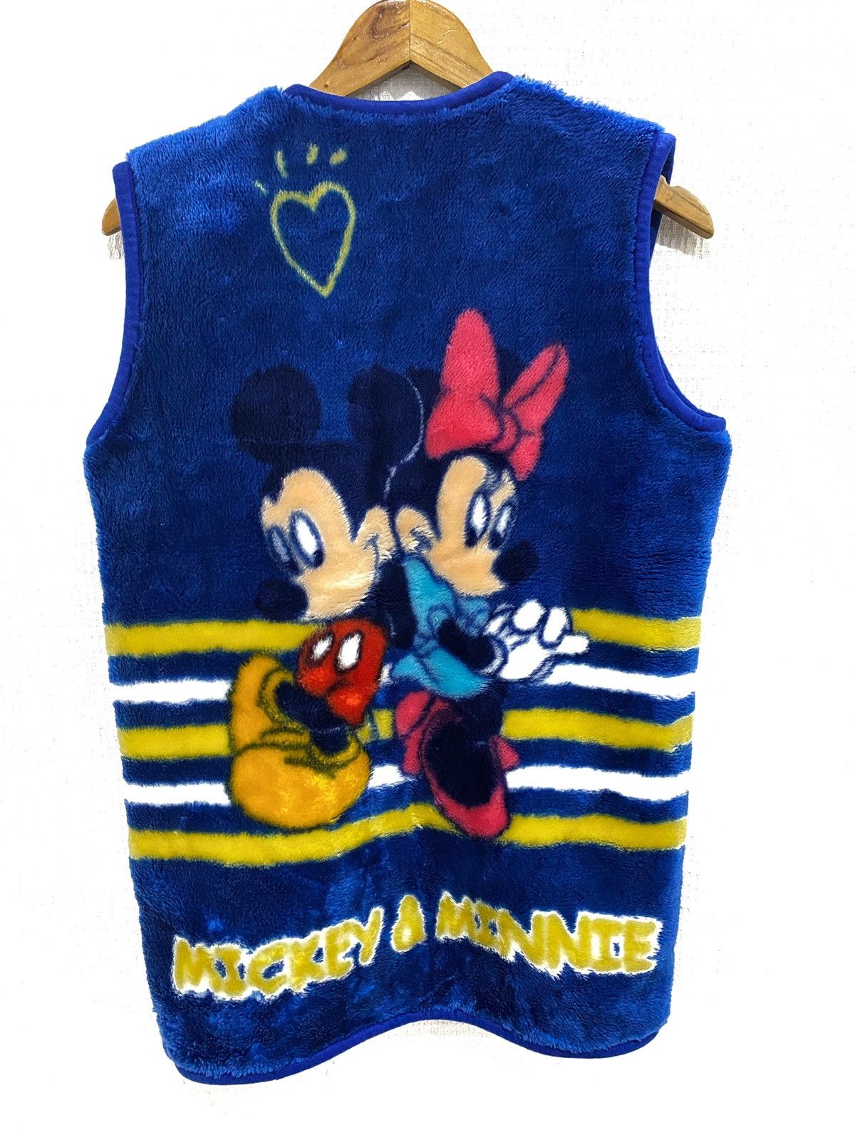 Disney vintage vest mickey mouse faux over print multicolour Size US L / EU 52-54 / 3 - 4 Thumbnail