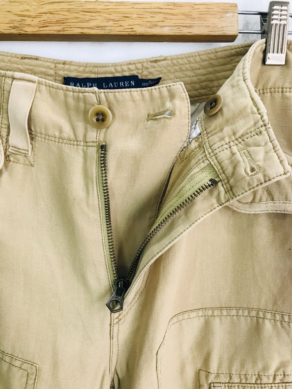 Polo Ralph Lauren RALPH LAUREN Multi Pocket Tactical Parachute Cargo Pants Size US 31 - 16 Thumbnail