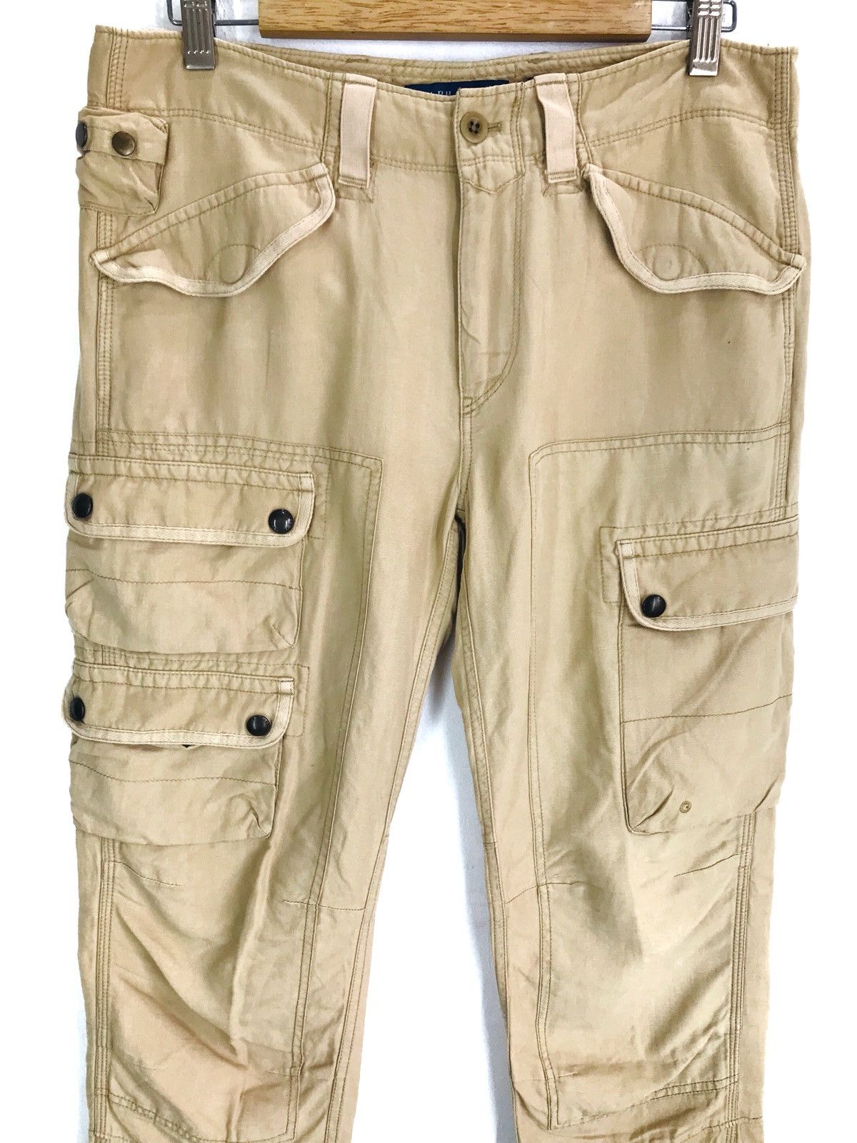 Polo Ralph Lauren RALPH LAUREN Multi Pocket Tactical Parachute Cargo Pants Size US 31 - 2 Thumbnail