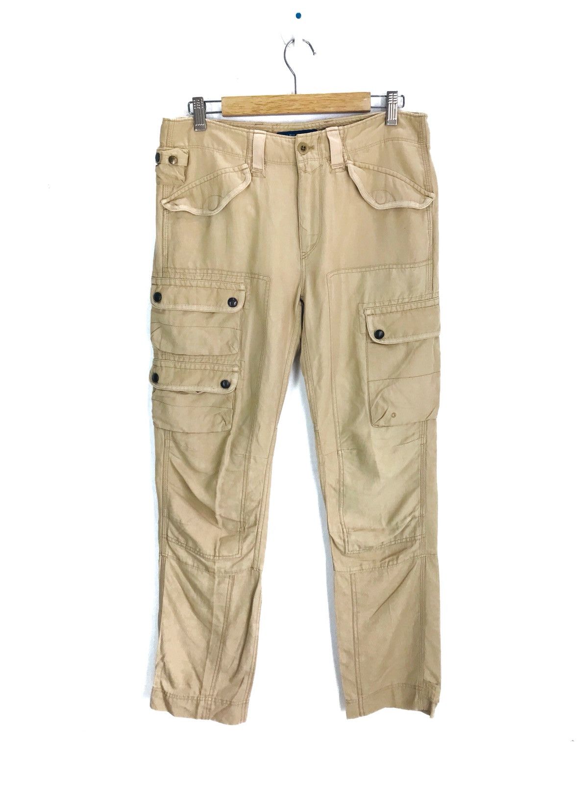 Polo Ralph Lauren RALPH LAUREN Multi Pocket Tactical Parachute Cargo Pants Size US 31 - 1 Thumbnail
