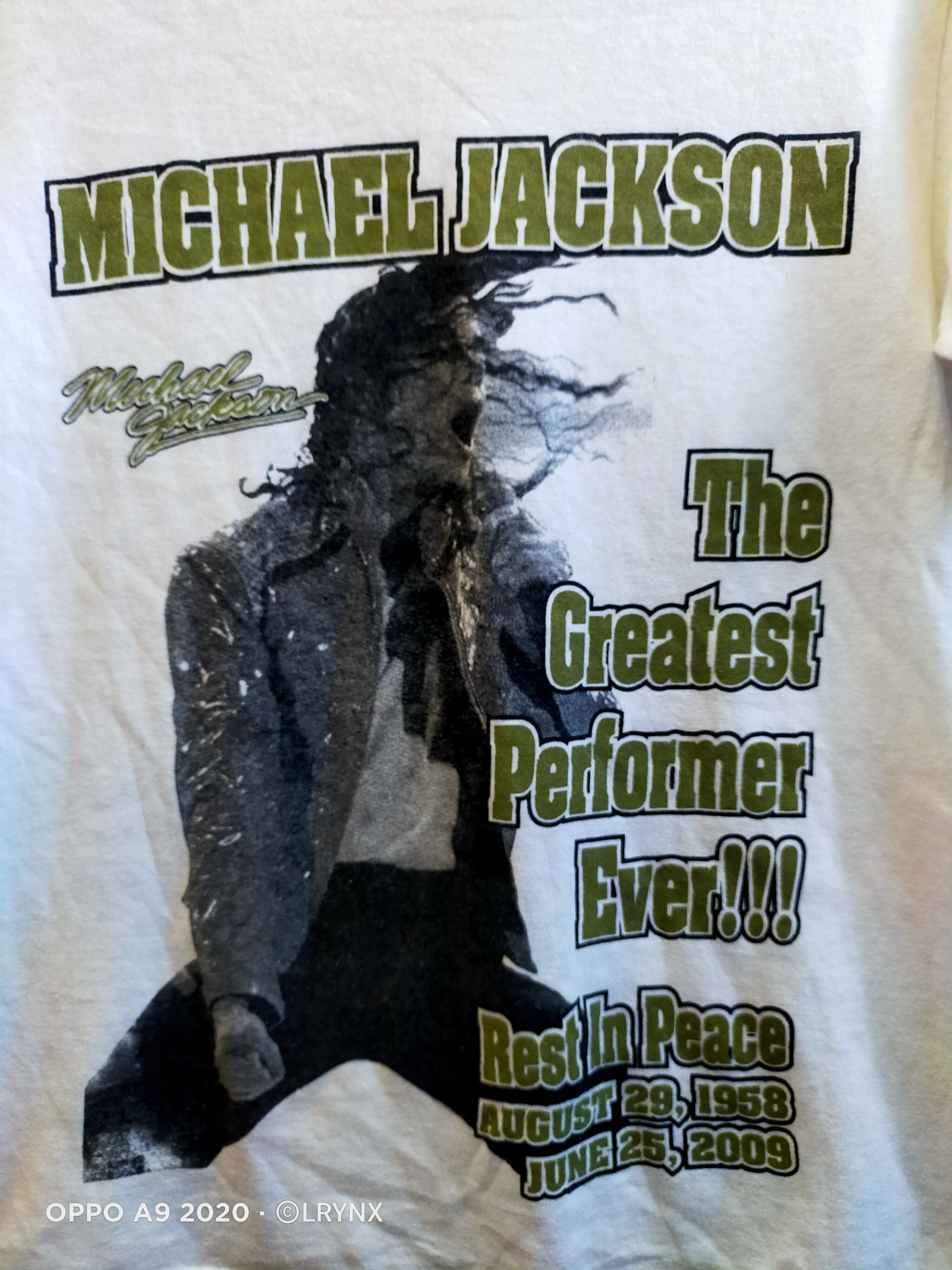 Anvil MICHAEL JACKSON KID TSHIRT Size US XS / EU 42 / 0 - 2 Thumbnail