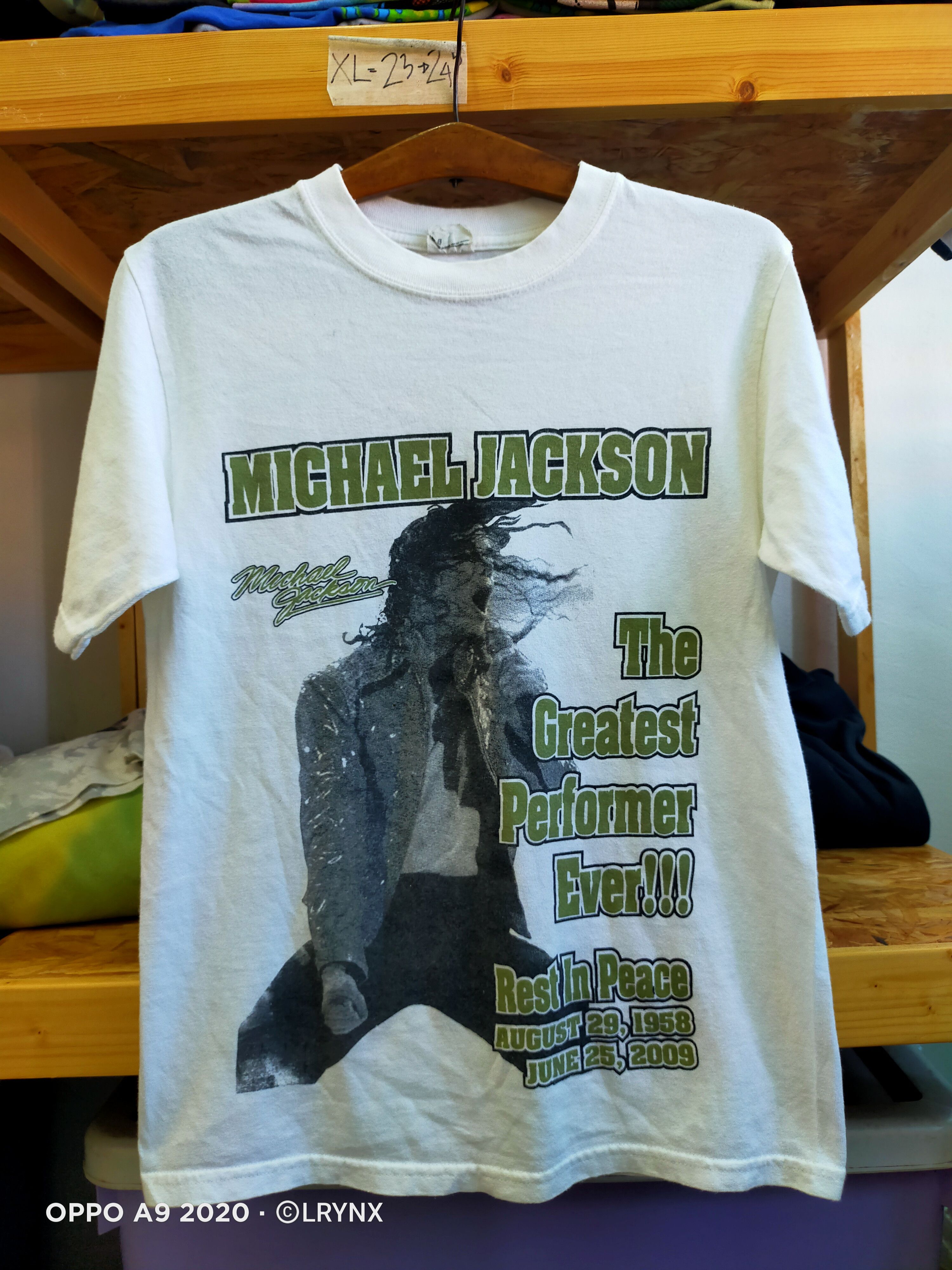 Anvil MICHAEL JACKSON KID TSHIRT Size US XS / EU 42 / 0 - 1 Thumbnail