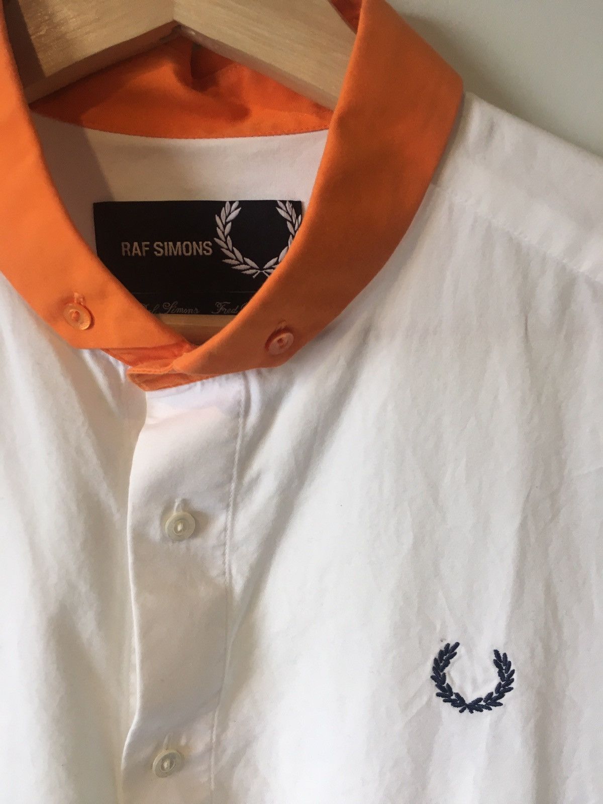 Fred Perry × Raf Simons ***YARD SALE*** Short Sleeve Button Up Size US L / EU 52-54 / 3 - 2 Thumbnail