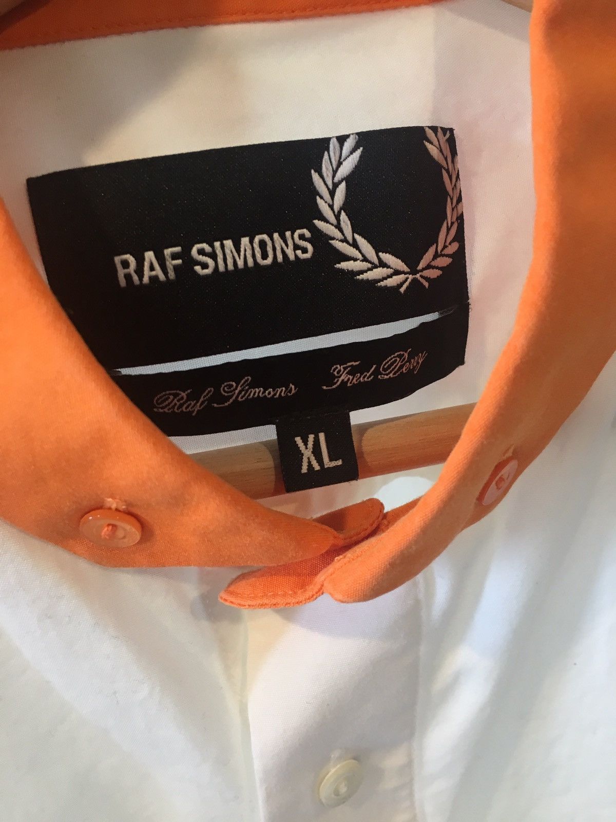 Fred Perry × Raf Simons ***YARD SALE*** Short Sleeve Button Up Size US L / EU 52-54 / 3 - 4 Thumbnail