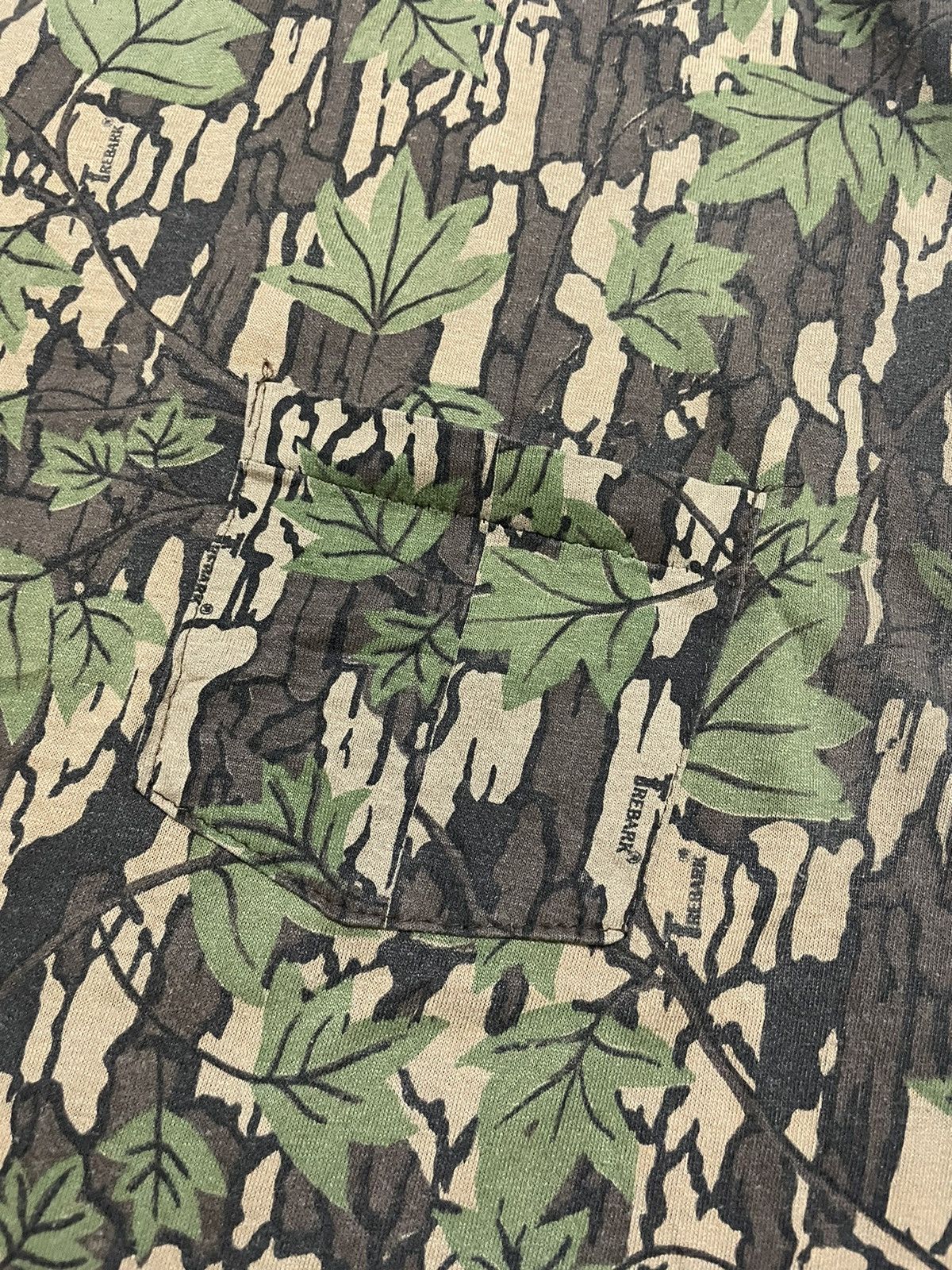 Other Vintage 90’s Real Tree T.Shirt Pocket Size US XL / EU 56 / 4 - 4 Thumbnail