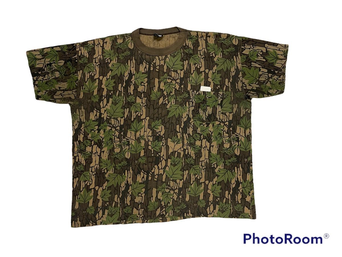 Other Vintage 90’s Real Tree T.Shirt Pocket Size US XL / EU 56 / 4 - 1 Thumbnail