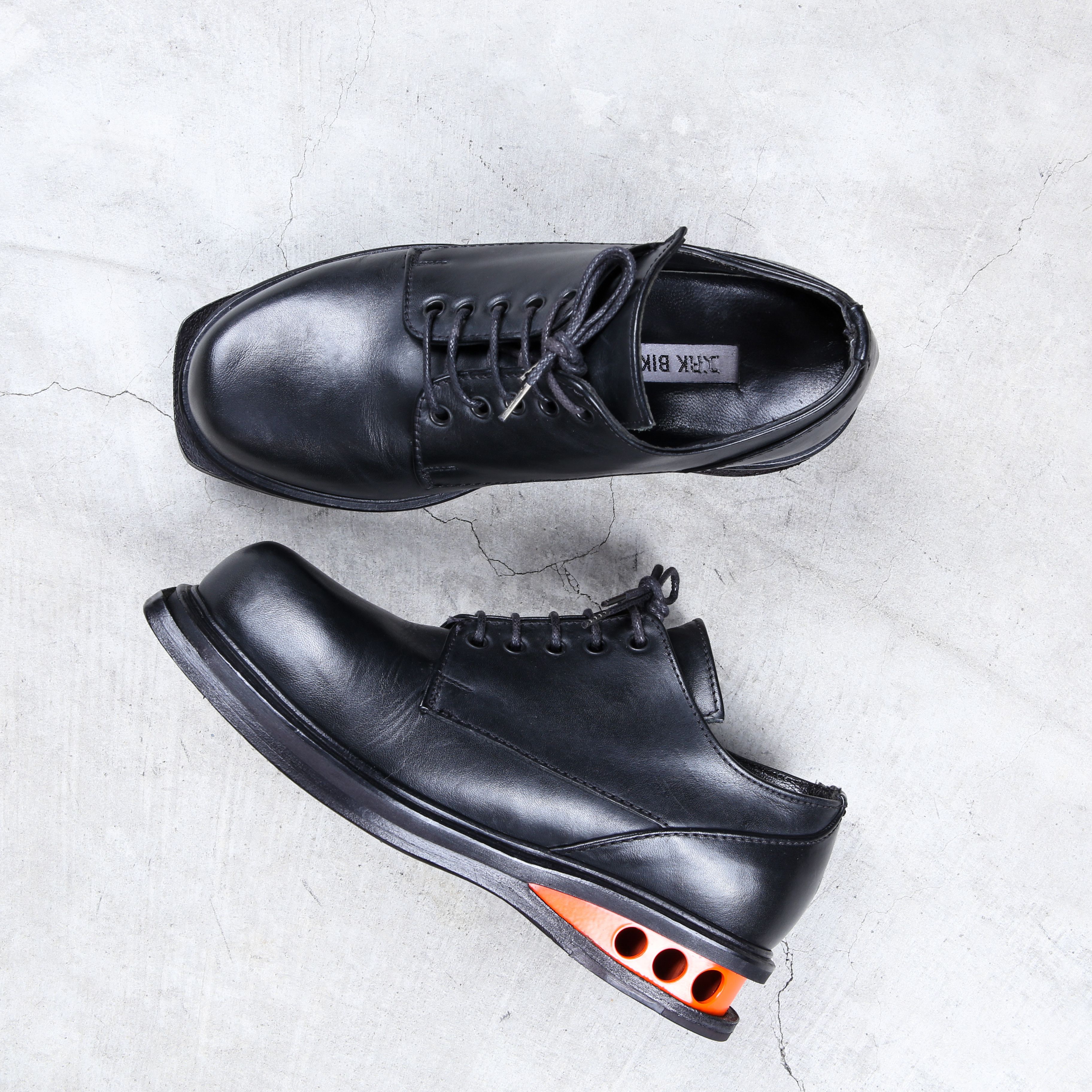 Dirk Bikkembergs Dirk Bikkembergs Derby Boots “Easy Rider” Orange Size US 7.5 / EU 40-41 - 1 Thumbnail