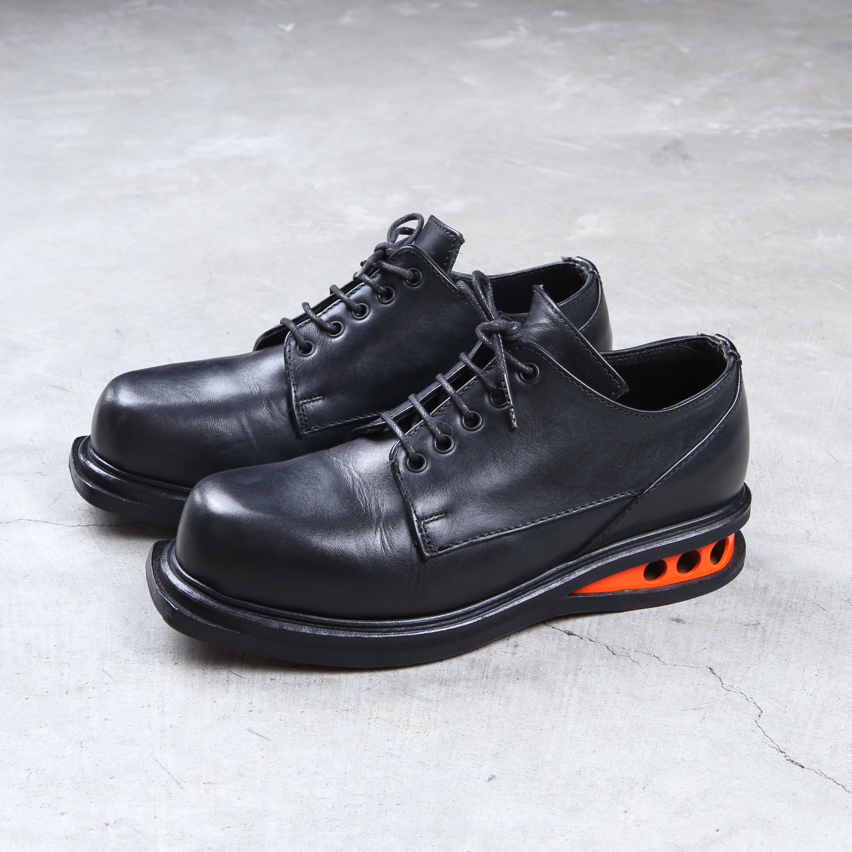 Dirk Bikkembergs Dirk Bikkembergs Derby Boots “Easy Rider” Orange Size US 7.5 / EU 40-41 - 2 Thumbnail