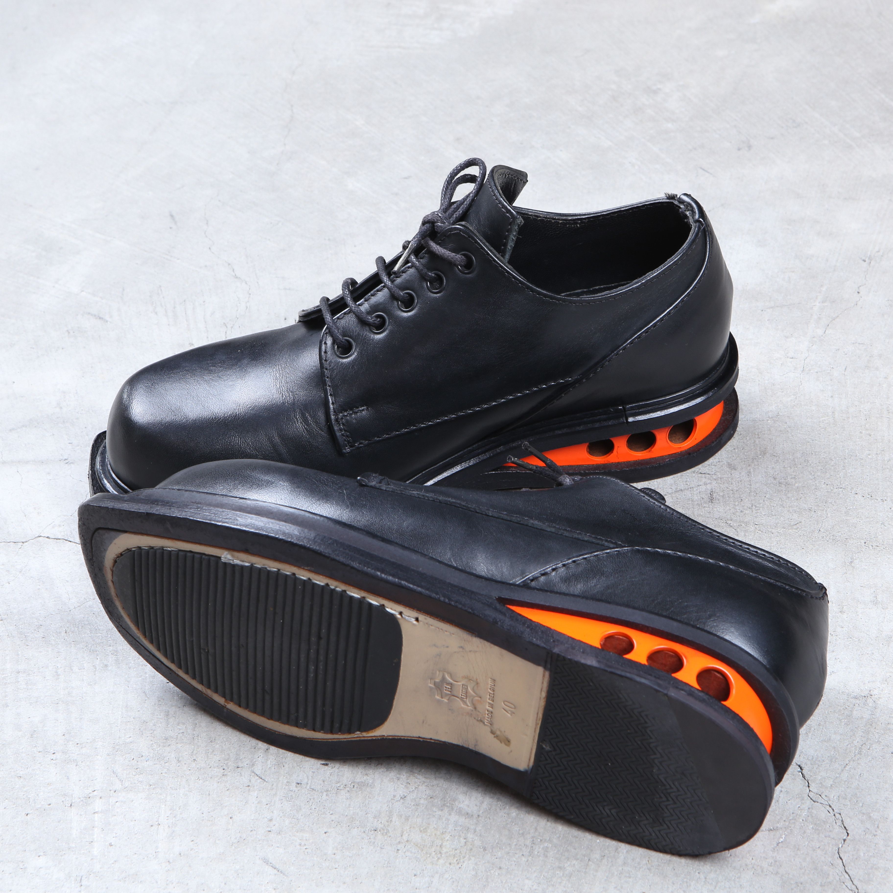 Dirk Bikkembergs Dirk Bikkembergs Derby Boots “Easy Rider” Orange Size US 7.5 / EU 40-41 - 4 Thumbnail