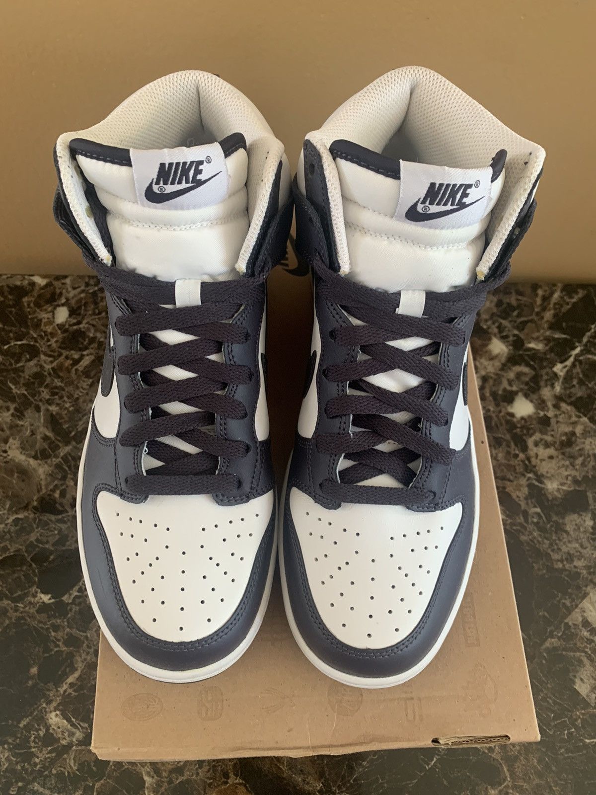 Nike Nike Dunk High 2011 Ostrich Gridiron SB Size US 7 / EU 40 - 4 Thumbnail