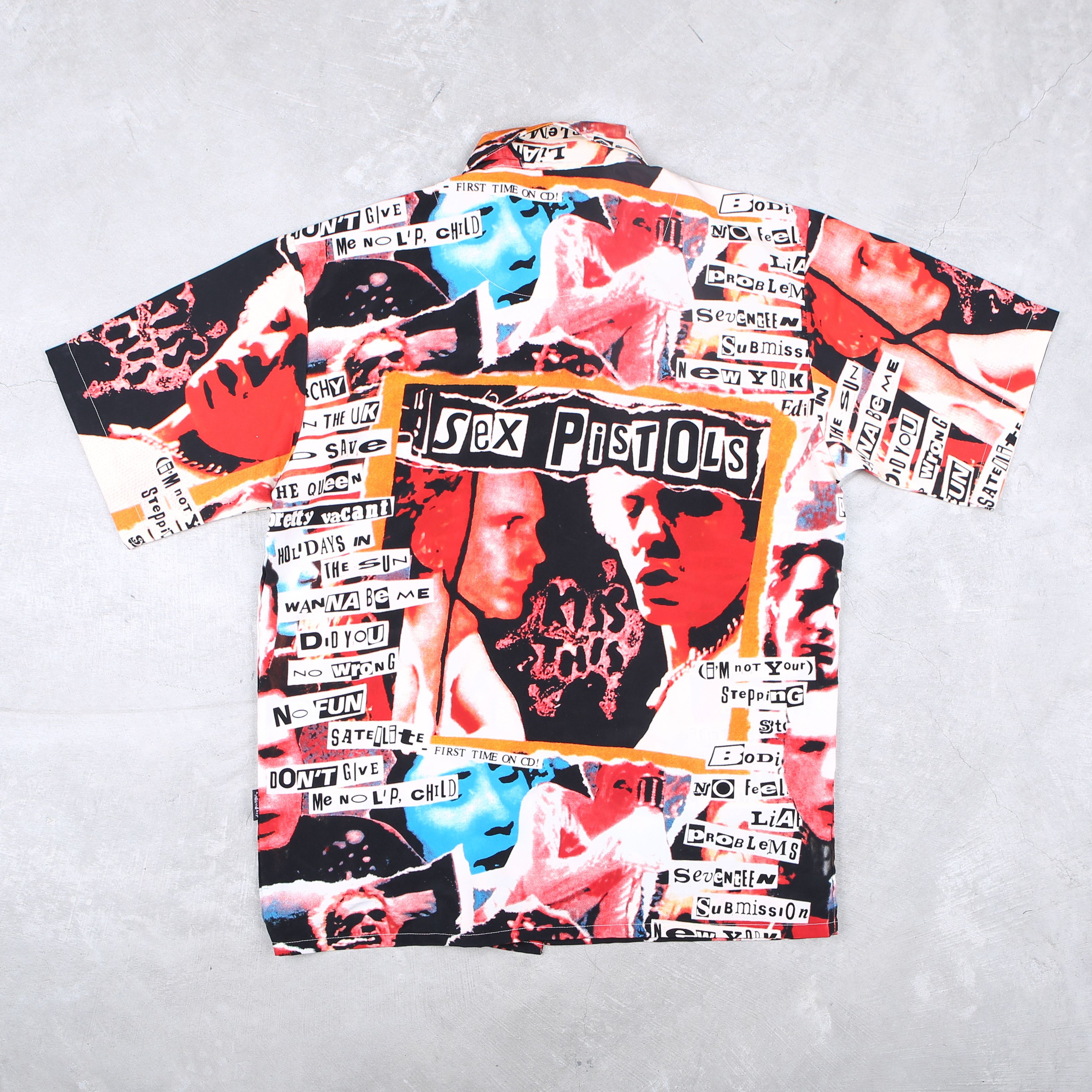 Dragonfly × Vintage Sex Pistols Button up Vintage Shirt 90s dragonfly Size US L / EU 52-54 / 3 - 12 Thumbnail