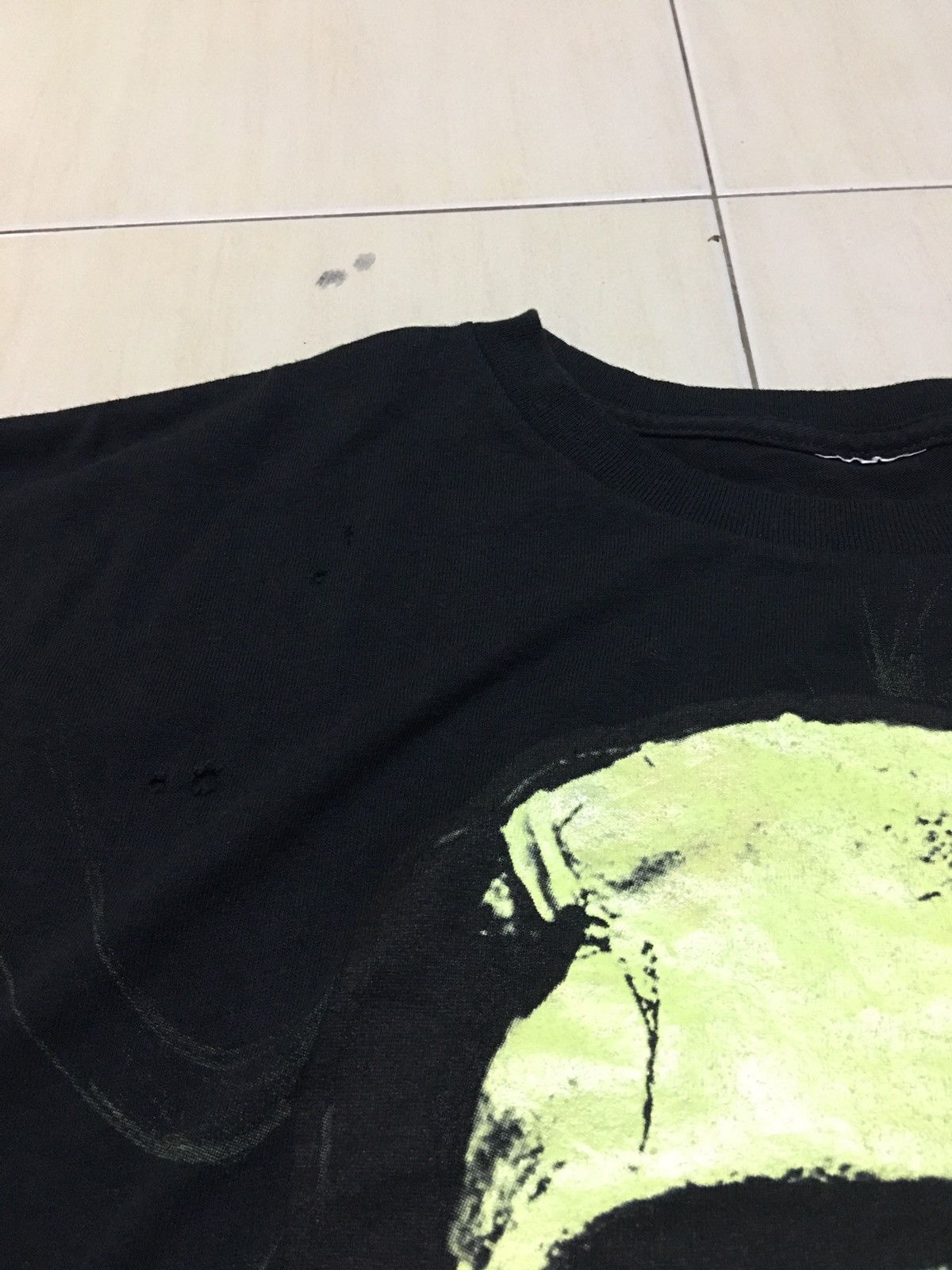 Vintage Vintage Frankenstein Glow in The Dark Horror Movie Shirt Size US XXL / EU 58 / 5 - 6 Thumbnail