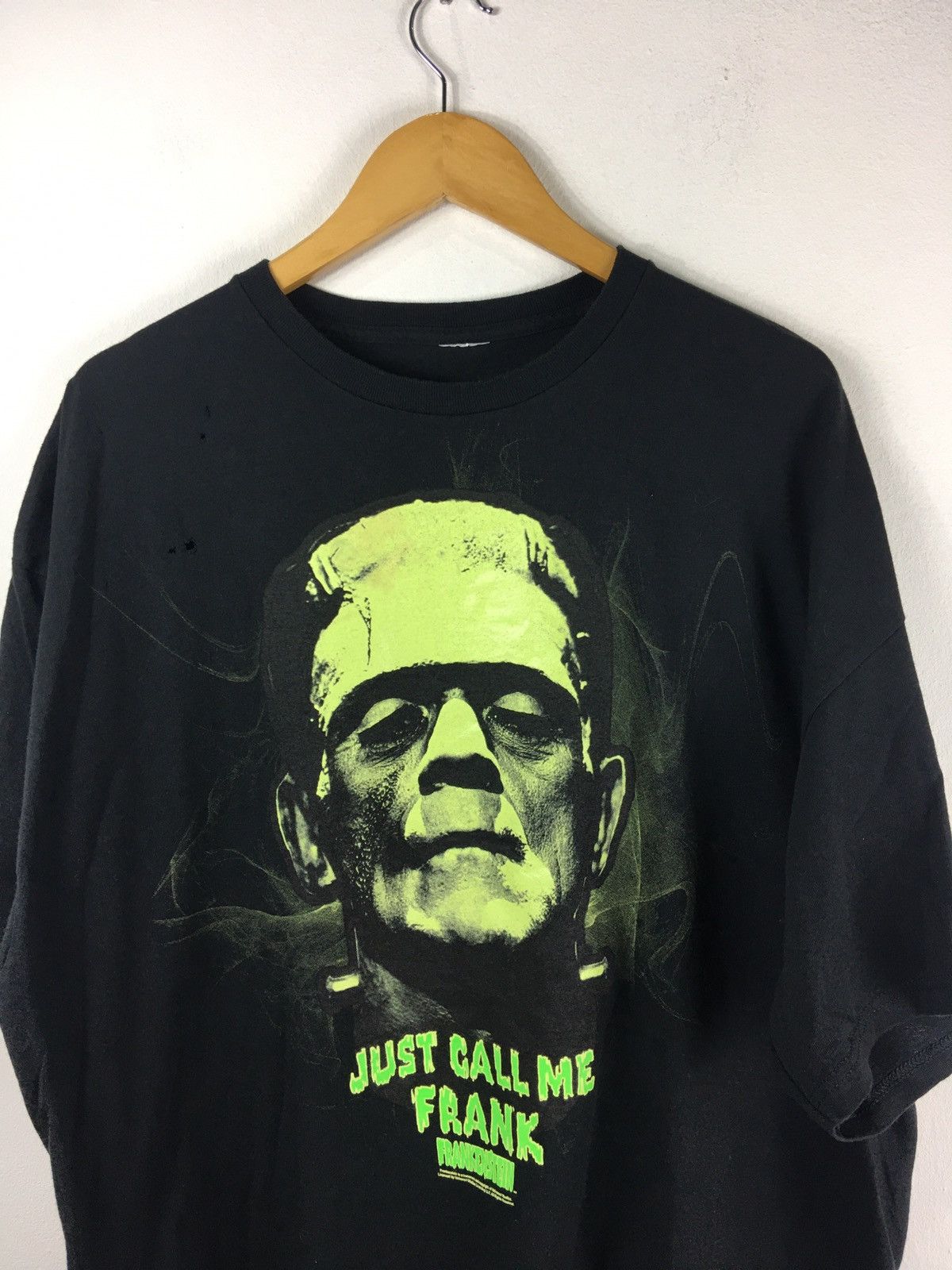 Vintage Vintage Frankenstein Glow in The Dark Horror Movie Shirt Size US XXL / EU 58 / 5 - 3 Thumbnail