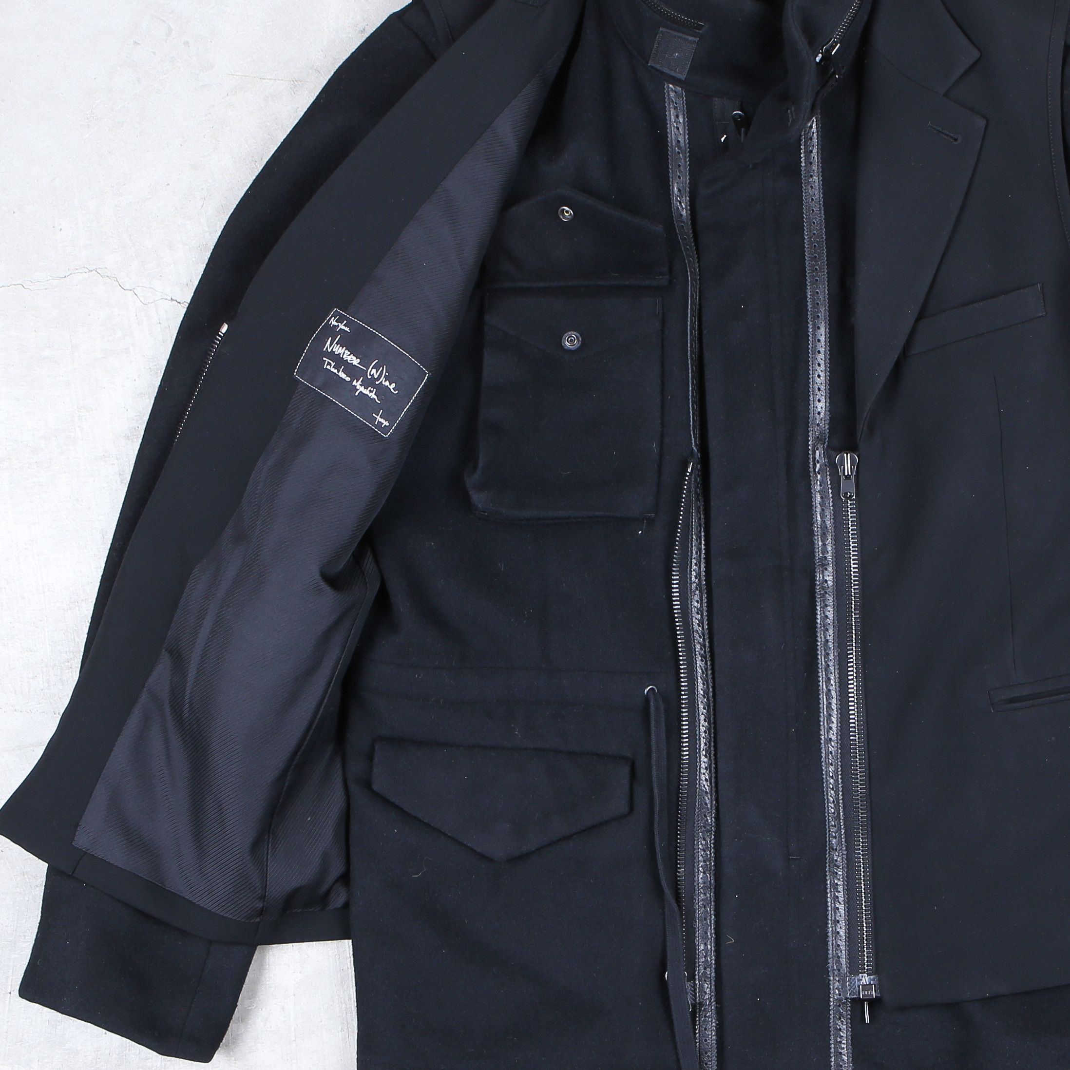 Number (N)ine × Takahiromiyashita The Soloist. Number (N)ine AW06 NOIR tailored Jacket Size 4 Rare Size US XL / EU 56 / 4 - 14 Thumbnail