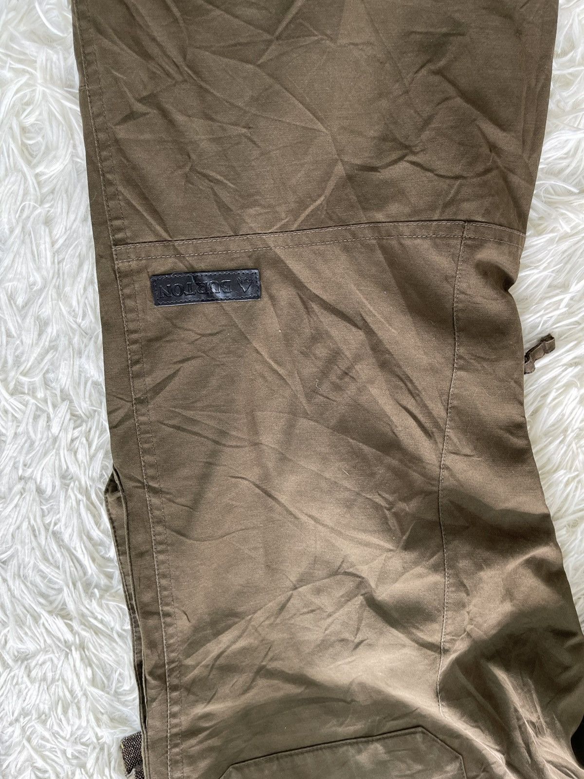 Burton × Vintage ❌DELETE TODAY🚨Vintage Burton Cargo Pants Baggy Streetwear Size US 30 / EU 46 - 8 Thumbnail