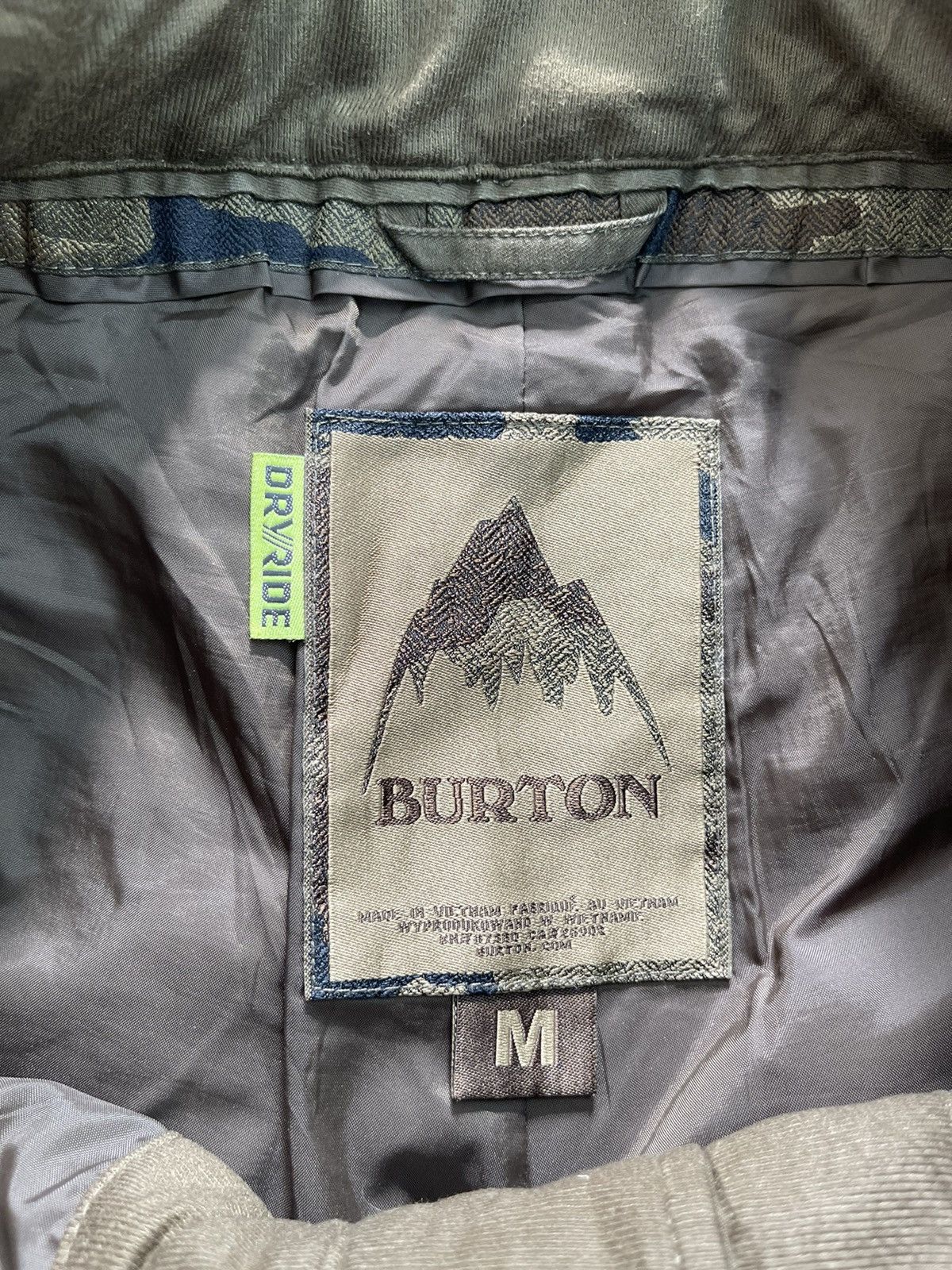 Burton × Vintage ❌DELETE TODAY🚨Vintage Burton Cargo Pants Baggy Streetwear Size US 30 / EU 46 - 6 Thumbnail