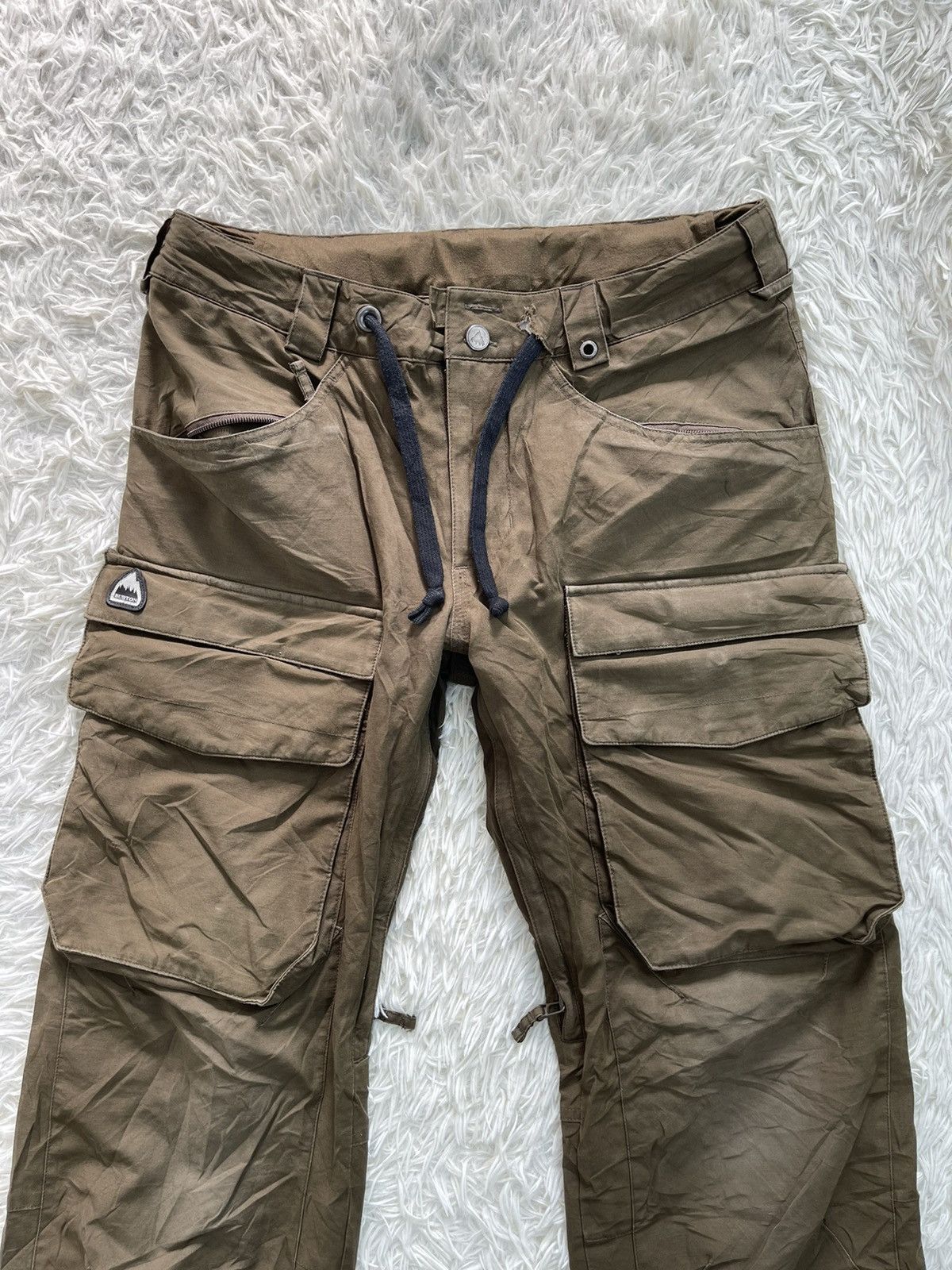 Burton × Vintage ❌DELETE TODAY🚨Vintage Burton Cargo Pants Baggy Streetwear Size US 30 / EU 46 - 3 Thumbnail