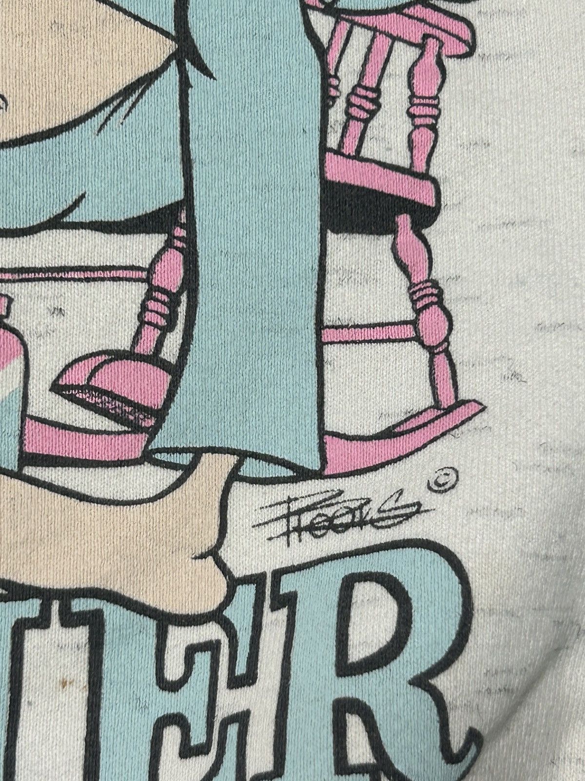 Vintage Vintage New father funny pullover skater crewneck 1990s Size US XL / EU 56 / 4 - 4 Thumbnail