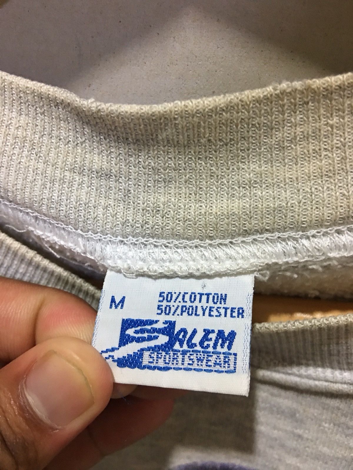 Salem Sportswear 1990 Minnesota Vikings Sweatshirt football vintage Size US M / EU 48-50 / 2 - 6 Thumbnail